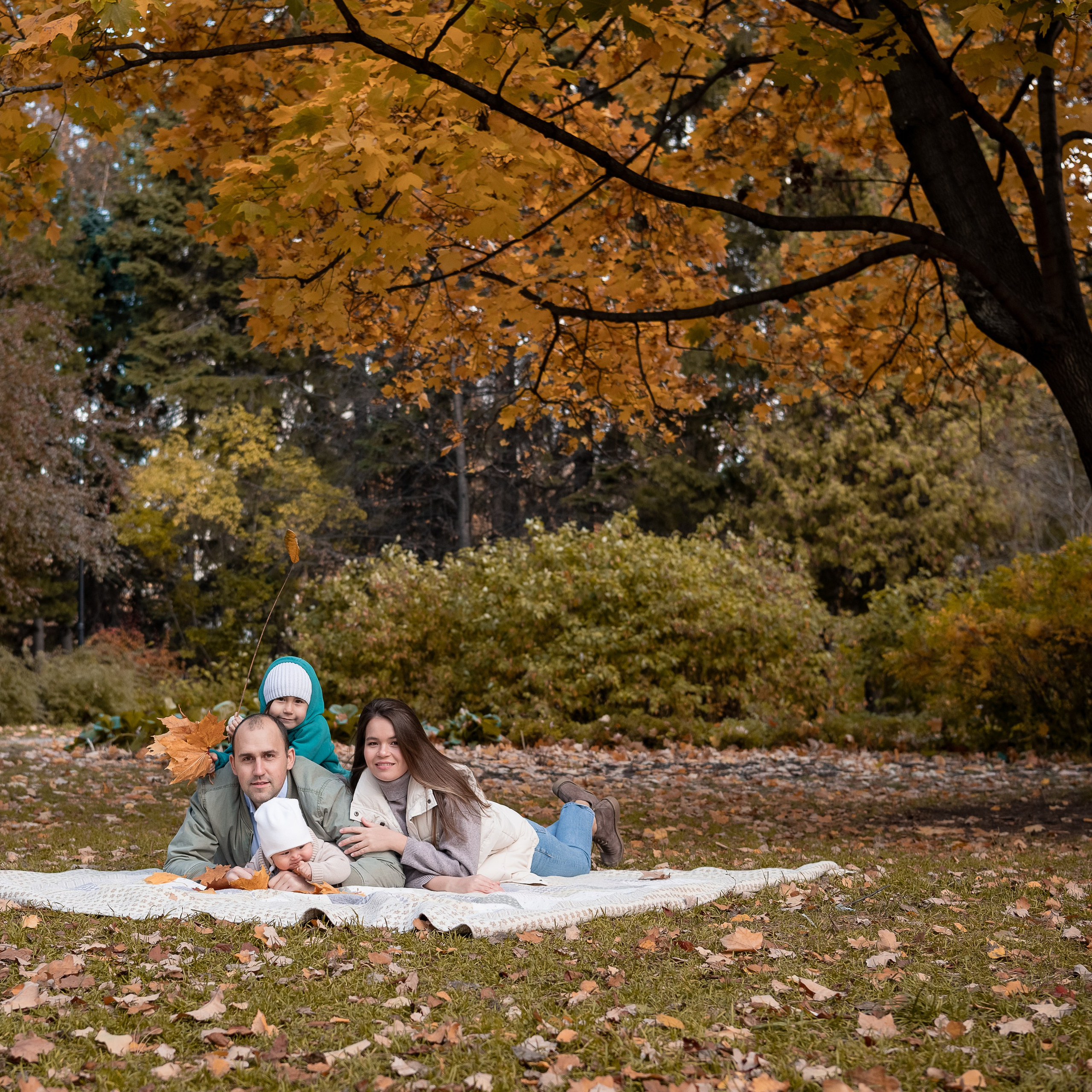 Осенняя семейная