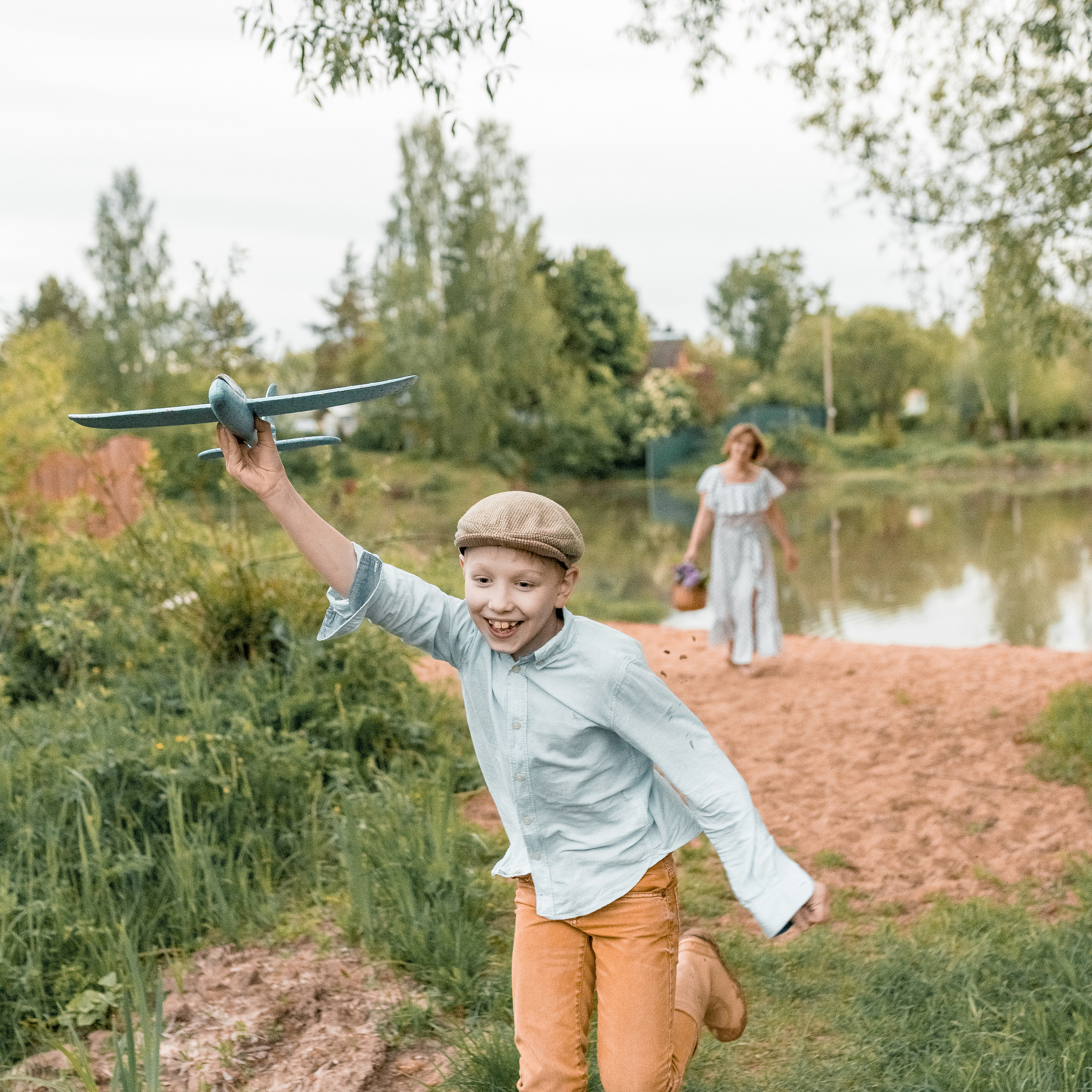 Летний вечер на даче