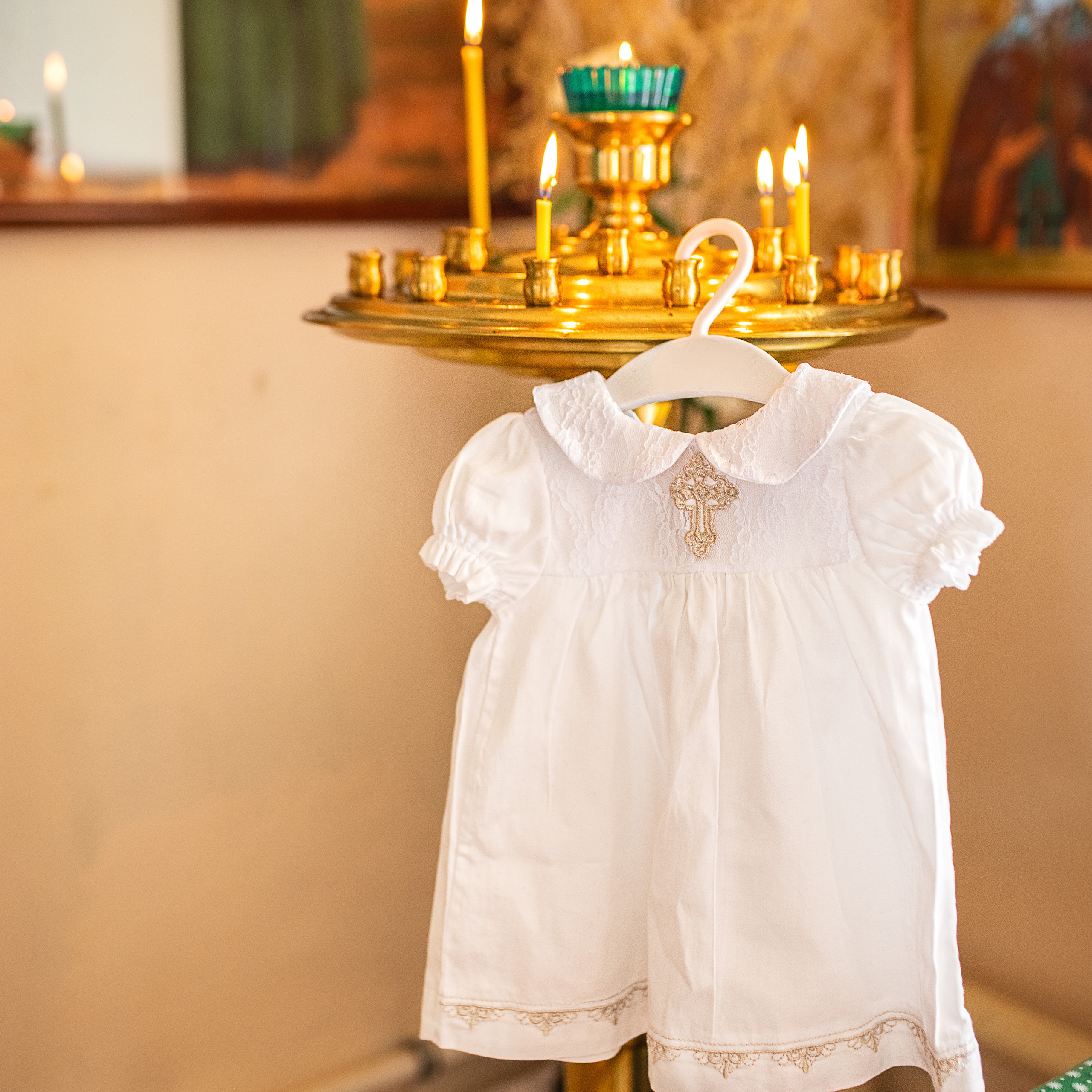 Крещение Александры ////Церковь Николая Чудотворца