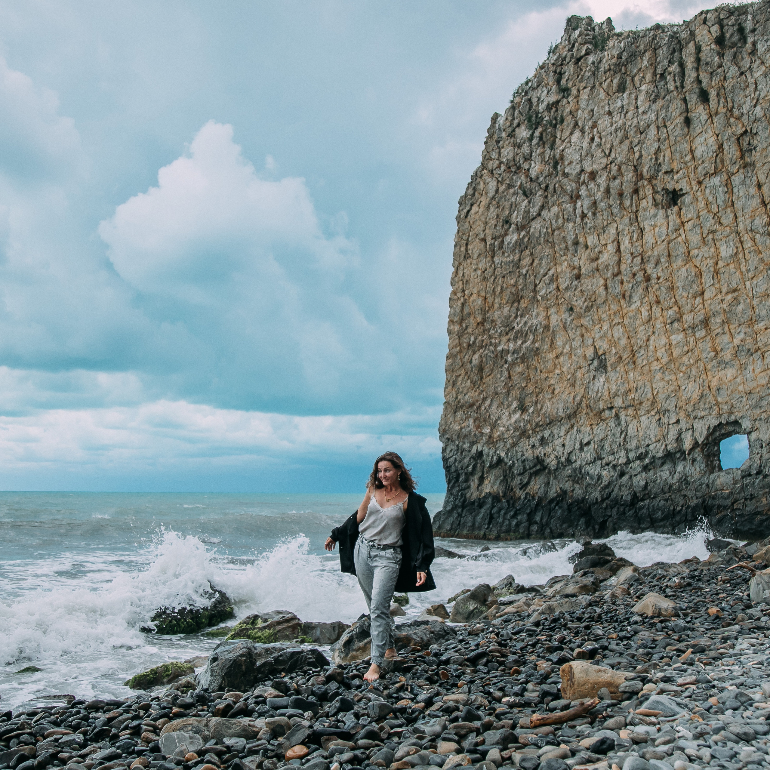 скала «Парус» и Евгения