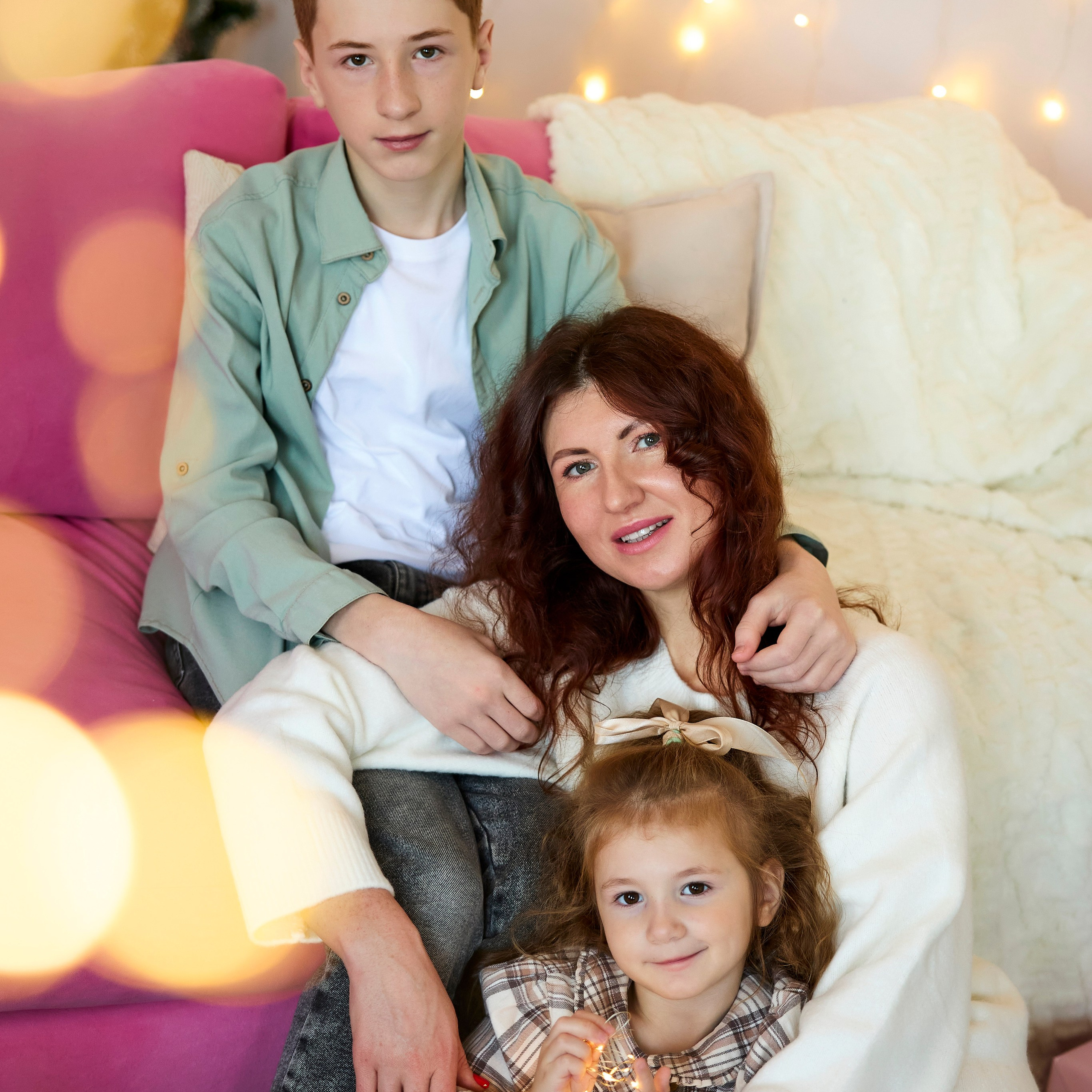 Юлия, Степан и Катюша.