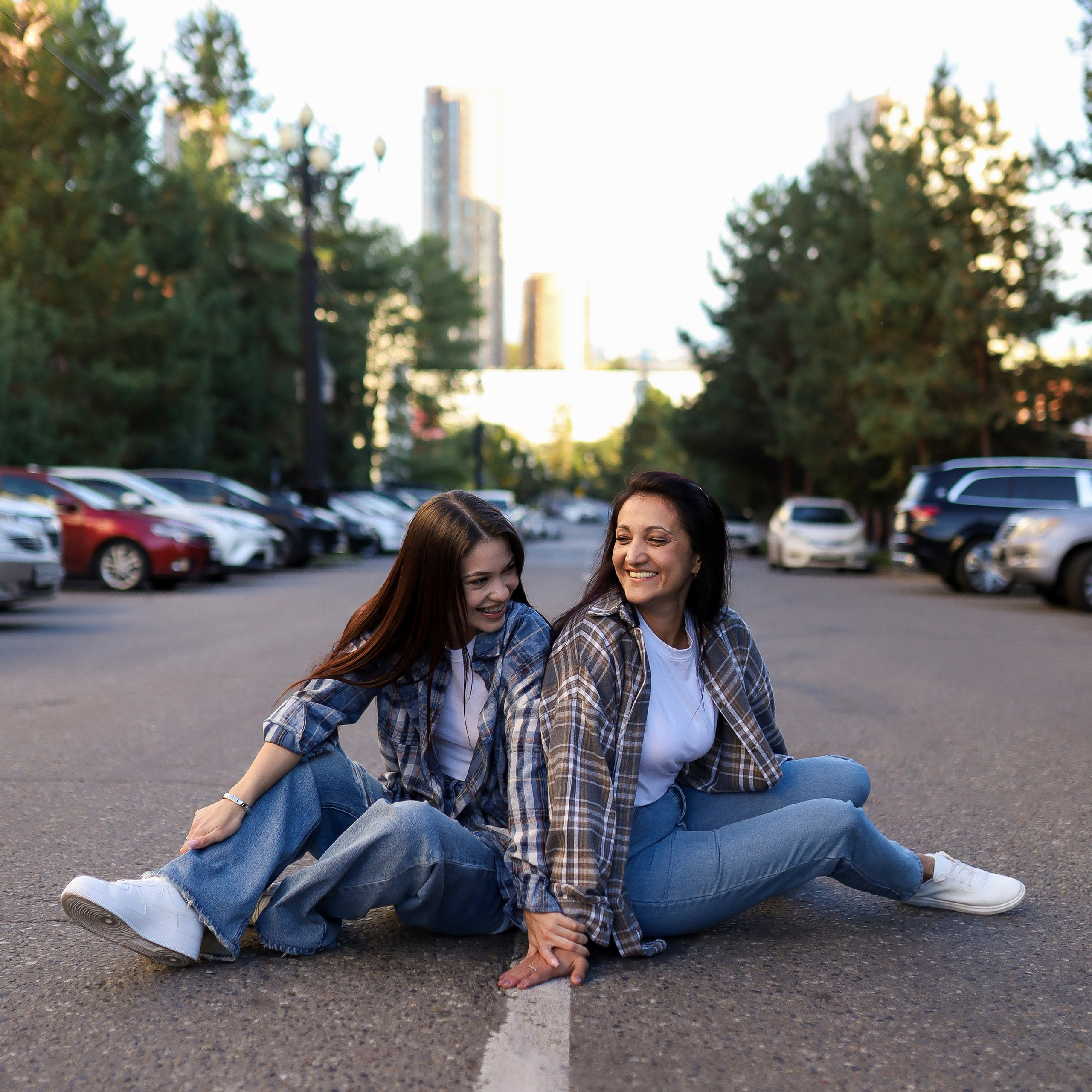 Мама и&nbsp;Дочка прогулка