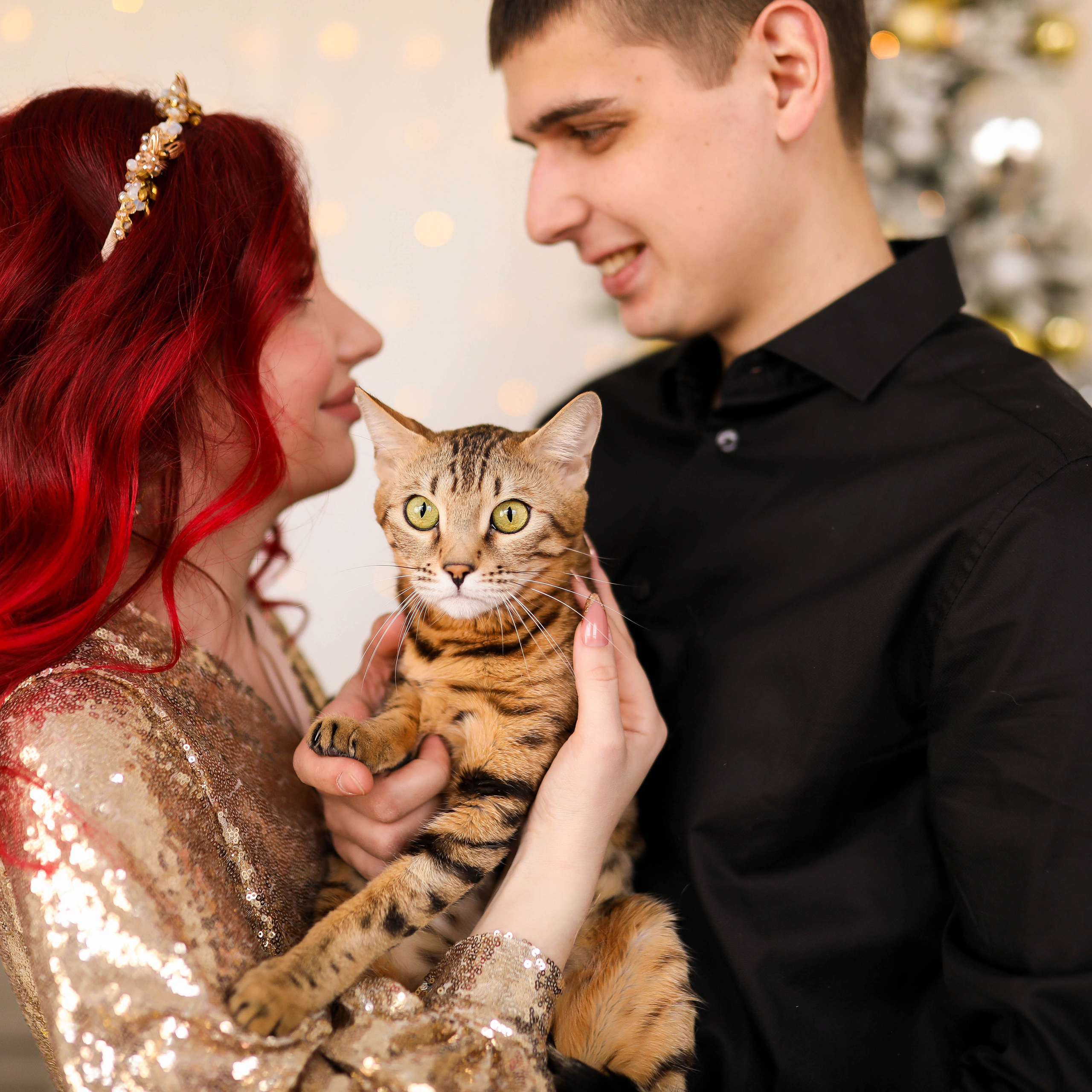 Новогоднее Love story Катя и Вадим