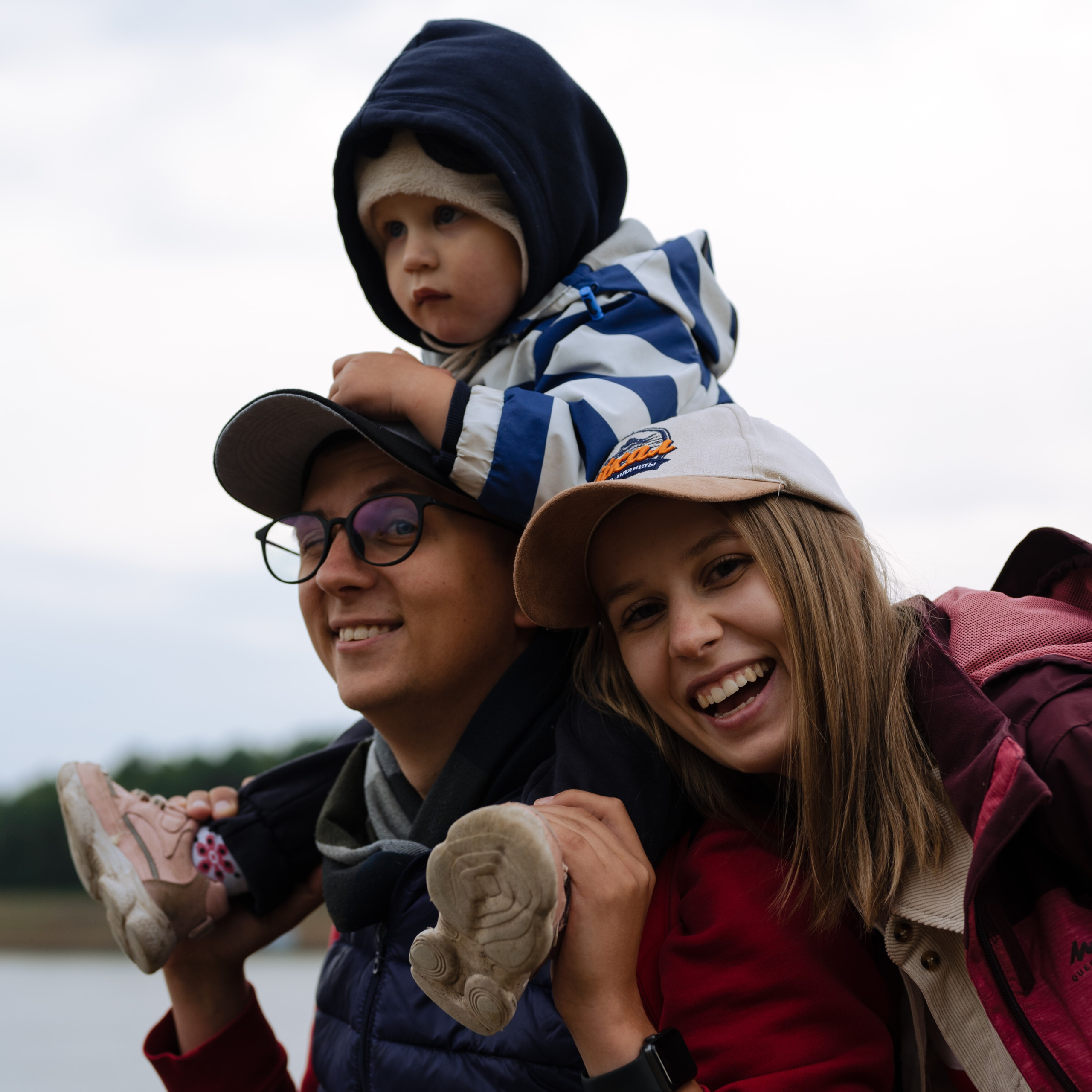 Никита и родители, Красноярское море