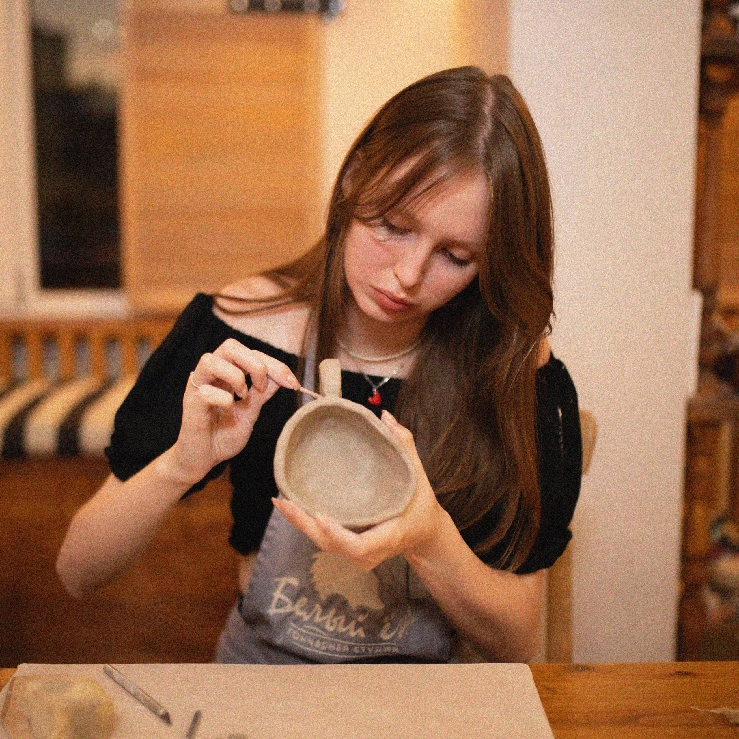 СВИДАНИЕ В ГОНЧАРНОЙ МАСТЕРСКОЙ. Фотограф в Воронеже Ксения Князева