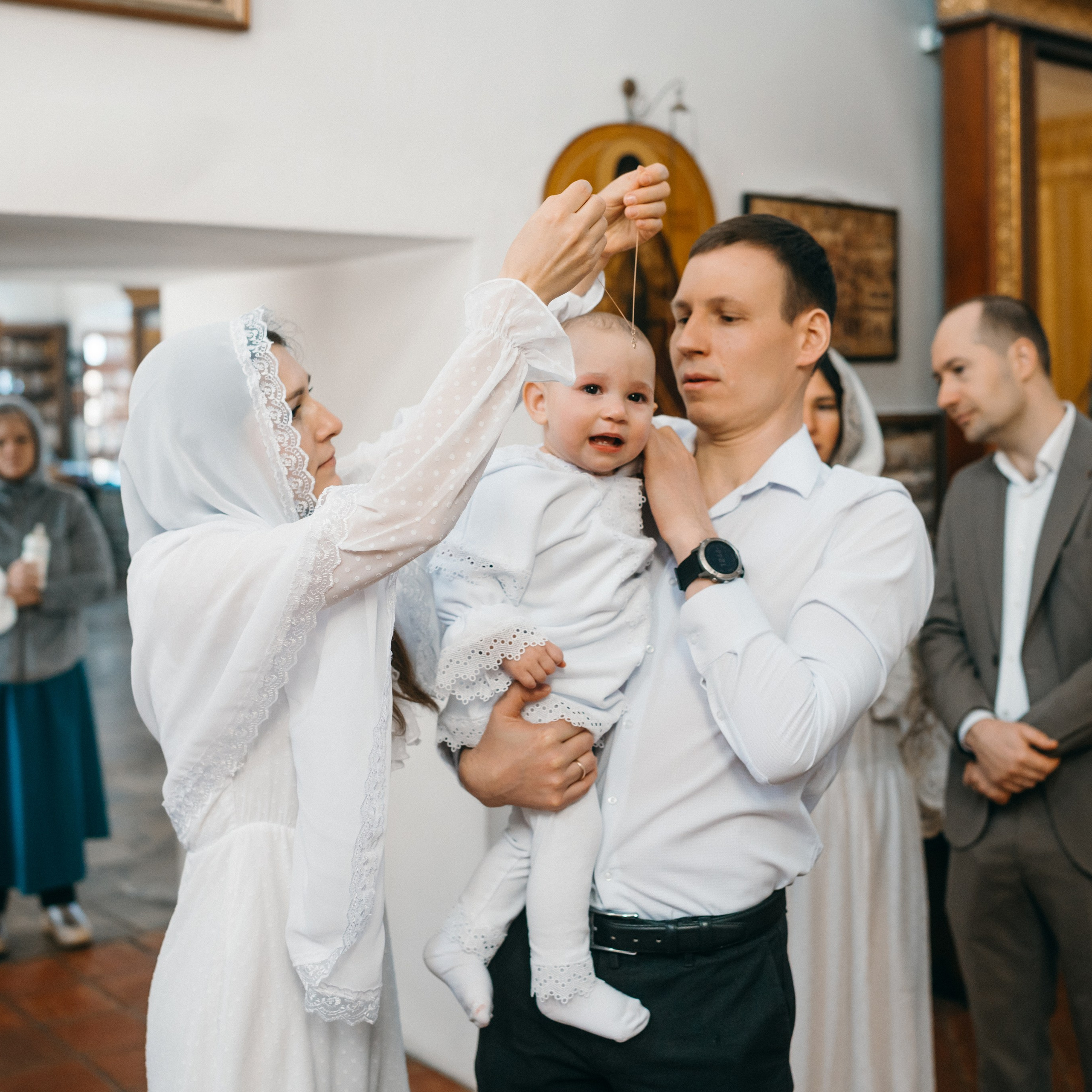 КРЕЩЕНИЕ ДИАНЫ В УСПЕНСКОМ АДМИРАЛТЕЙСКОМ ХРАМЕ. Фотограф в Воронеже Ксения Князева