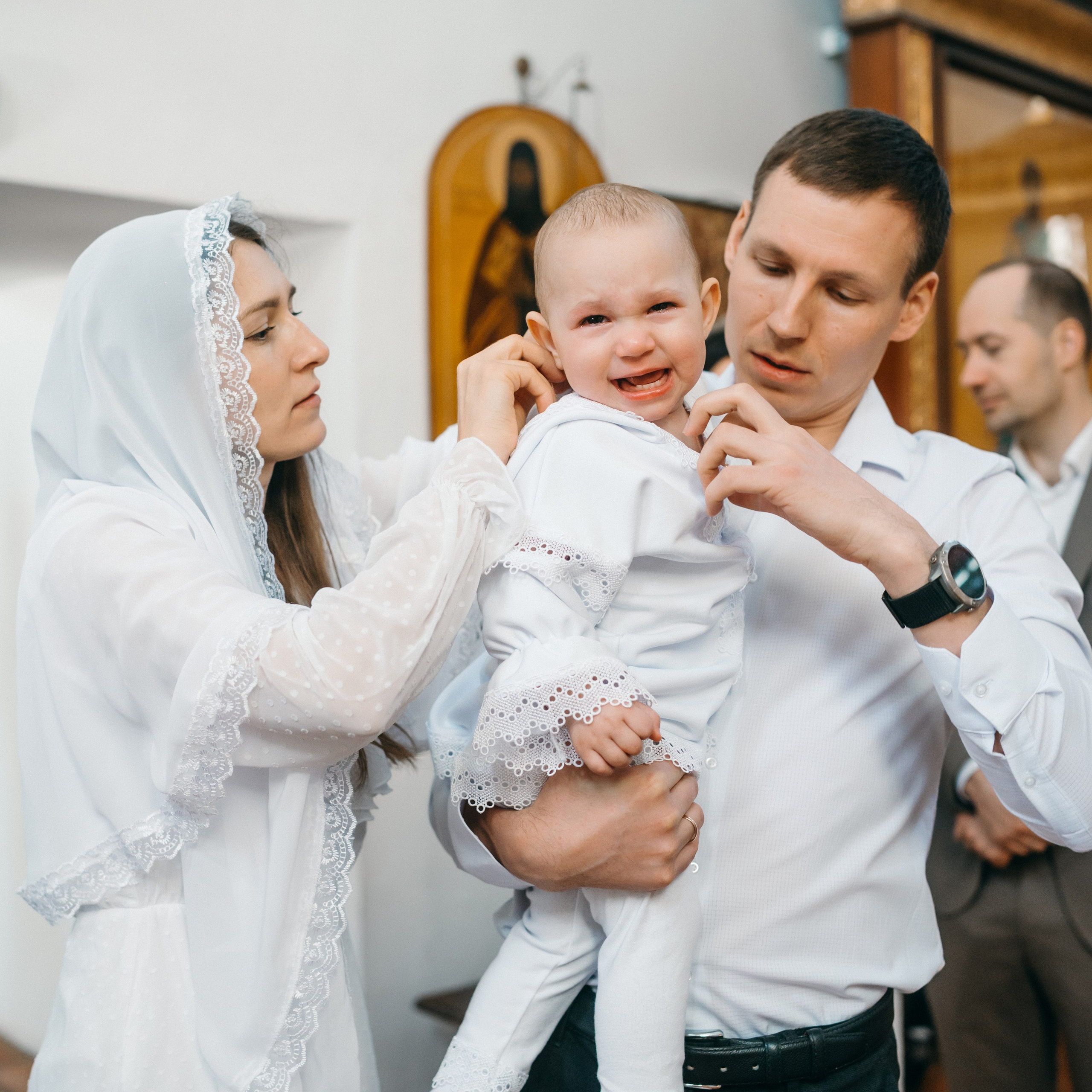 КРЕЩЕНИЕ ДИАНЫ В УСПЕНСКОМ АДМИРАЛТЕЙСКОМ ХРАМЕ. Фотограф в Воронеже Ксения Князева
