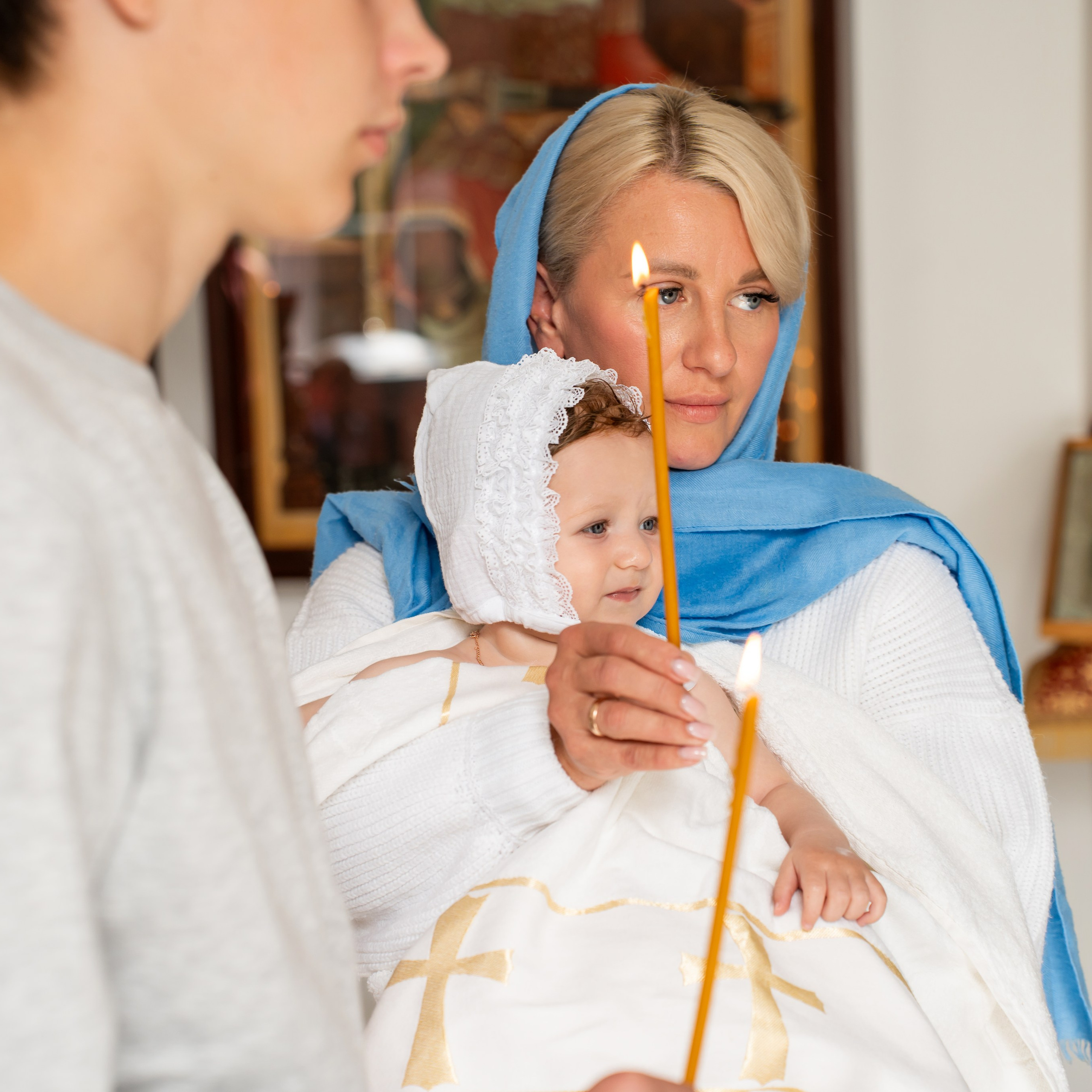 КРЕЩЕНИЕ МИРОСЛАВЫ В ЦЕРКВИ СПАСА ВСЕМИЛОСТИВОГО. Фотограф в Воронеже Ксения Князева