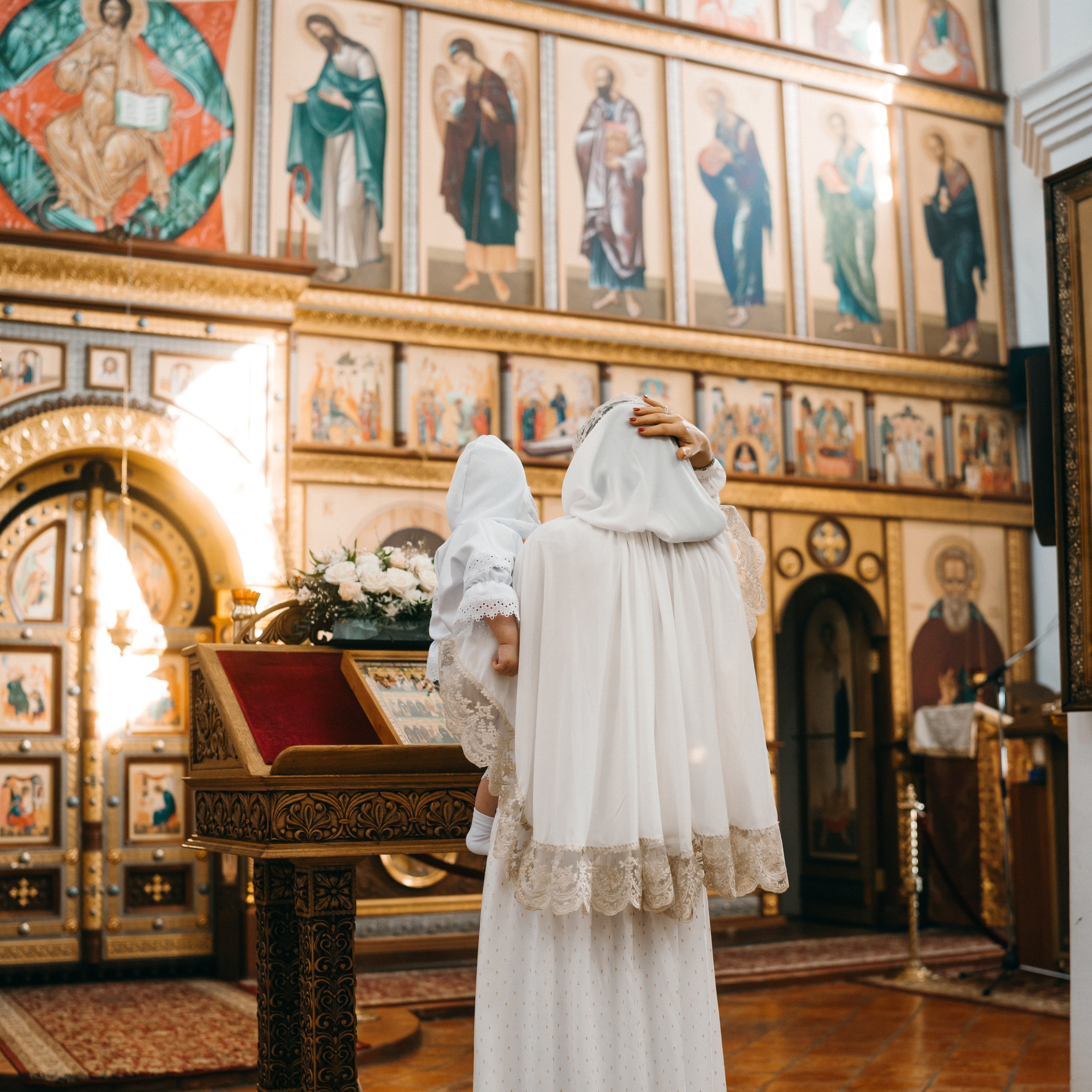 КРЕЩЕНИЕ ДИАНЫ В УСПЕНСКОМ АДМИРАЛТЕЙСКОМ ХРАМЕ. Фотограф в Воронеже Ксения Князева