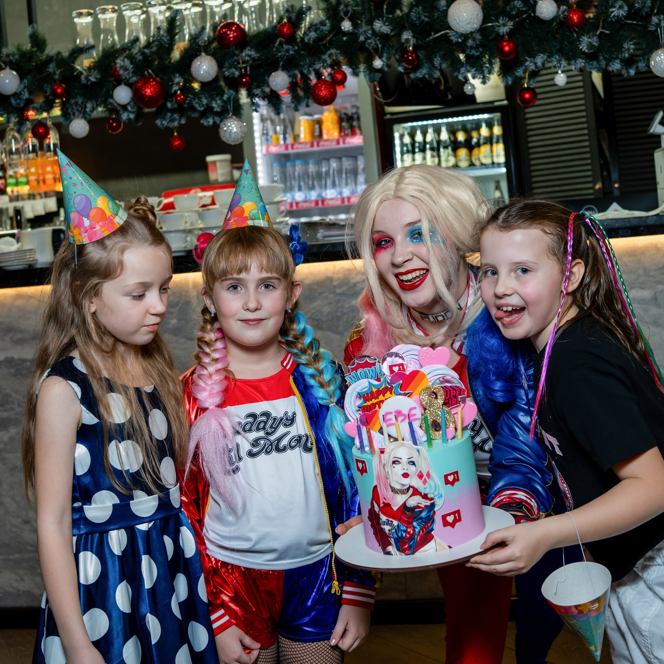 ДЕТСКИЙ ДЕНЬ РОЖДЕНИЯ С ХАРЛИ КВИНН. Фотограф в Воронеже Ксения Князева