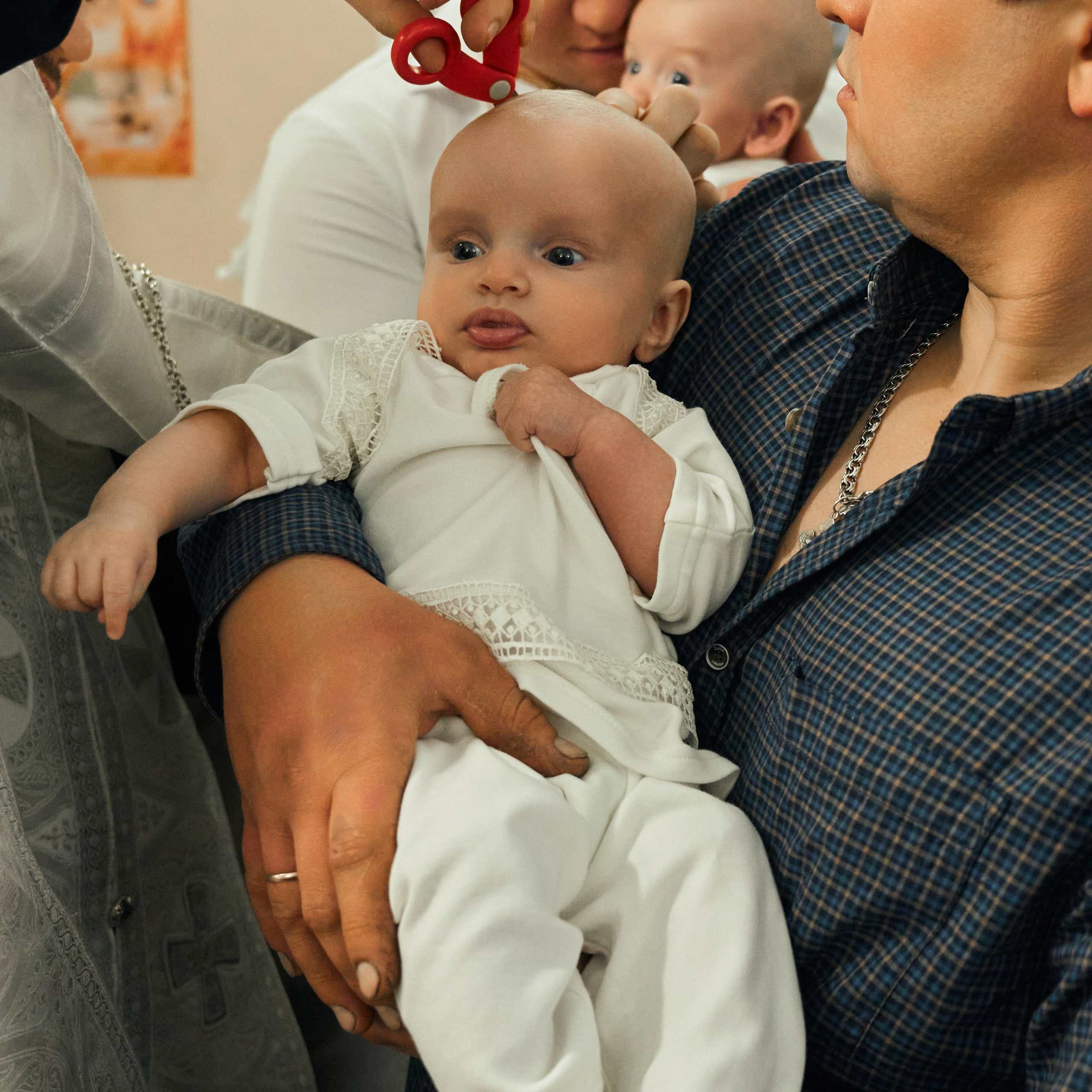КРЕЩЕНИЕ РОМАНА И АРТЕМИЯ В ХРАМЕ АНДРЕЯ ПЕРВОЗВАННОГО. Фотограф в Воронеже Ксения Князева