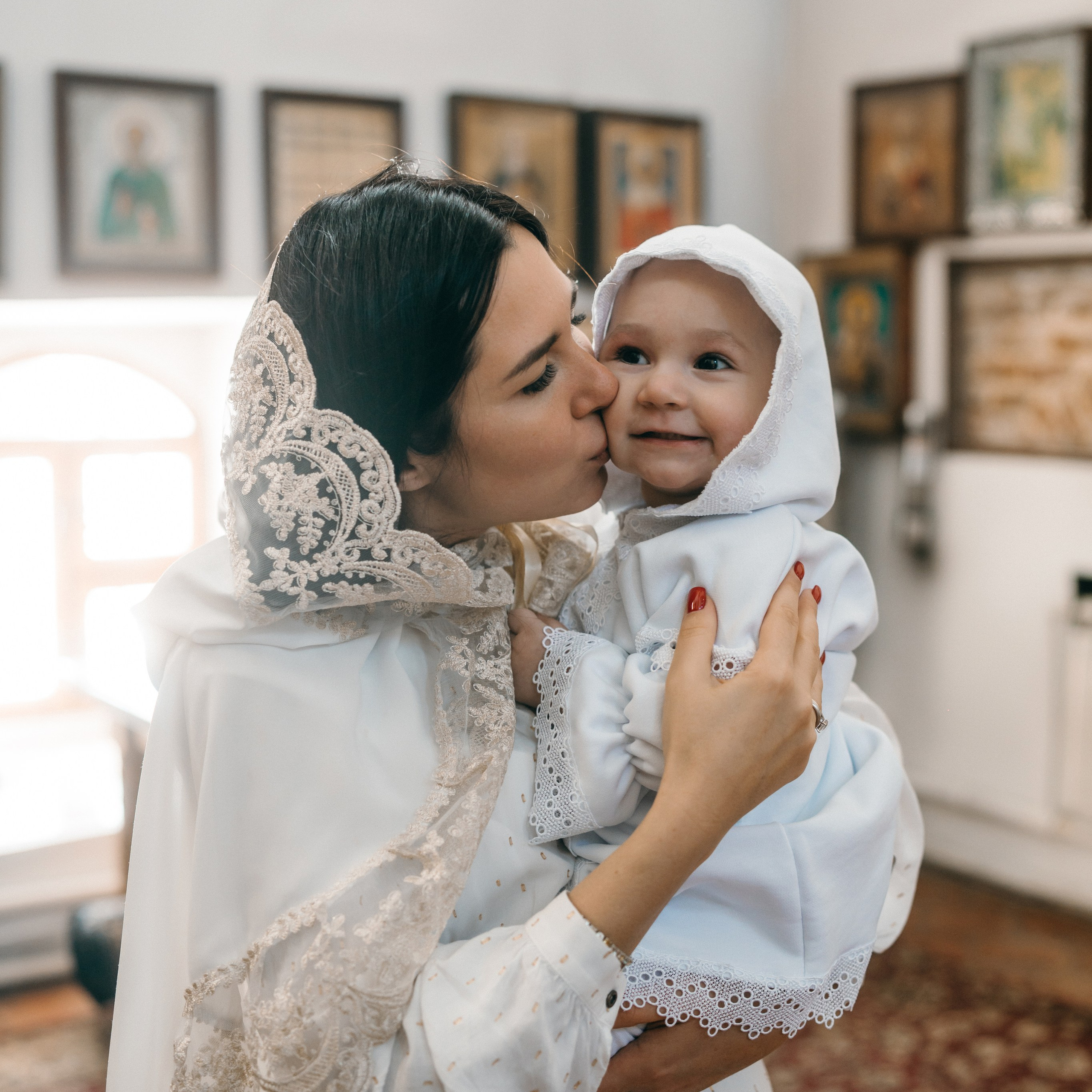 КРЕЩЕНИЕ ДИАНЫ В УСПЕНСКОМ АДМИРАЛТЕЙСКОМ ХРАМЕ. Фотограф в Воронеже Ксения Князева