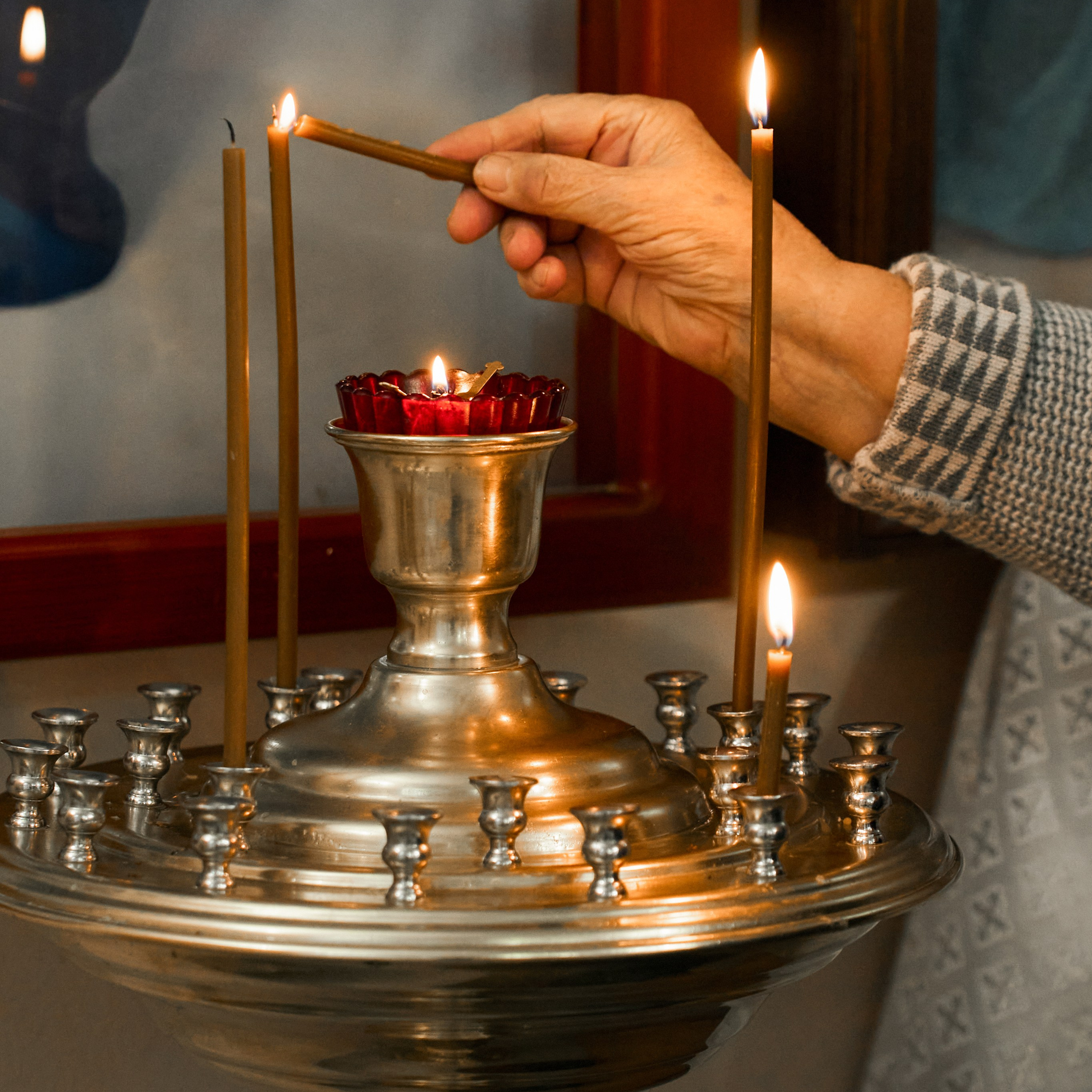 КРЕЩЕНИЕ РОМАНА И АРТЕМИЯ В ХРАМЕ АНДРЕЯ ПЕРВОЗВАННОГО. Фотограф в Воронеже Ксения Князева