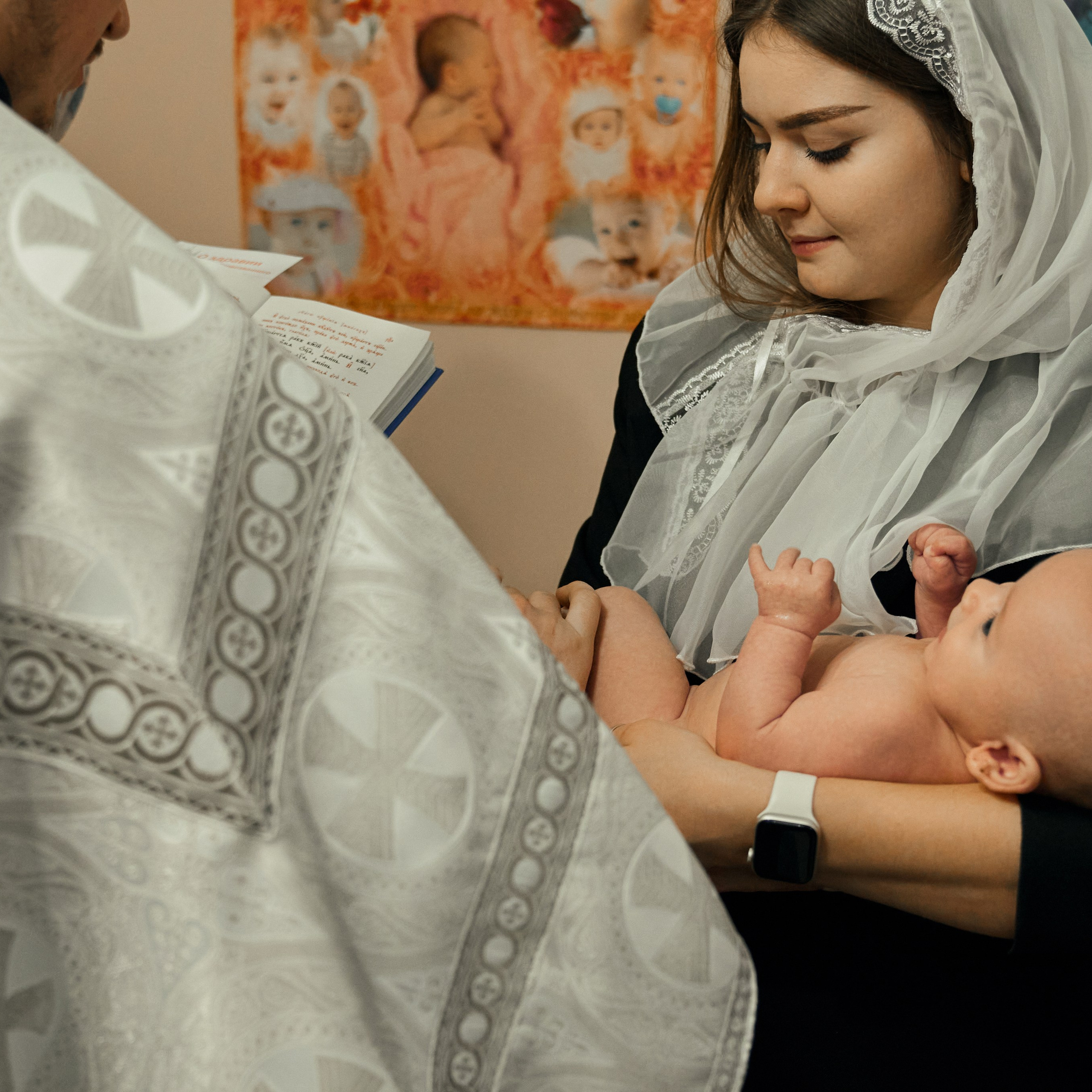 КРЕЩЕНИЕ РОМАНА И АРТЕМИЯ В ХРАМЕ АНДРЕЯ ПЕРВОЗВАННОГО. Фотограф в Воронеже Ксения Князева