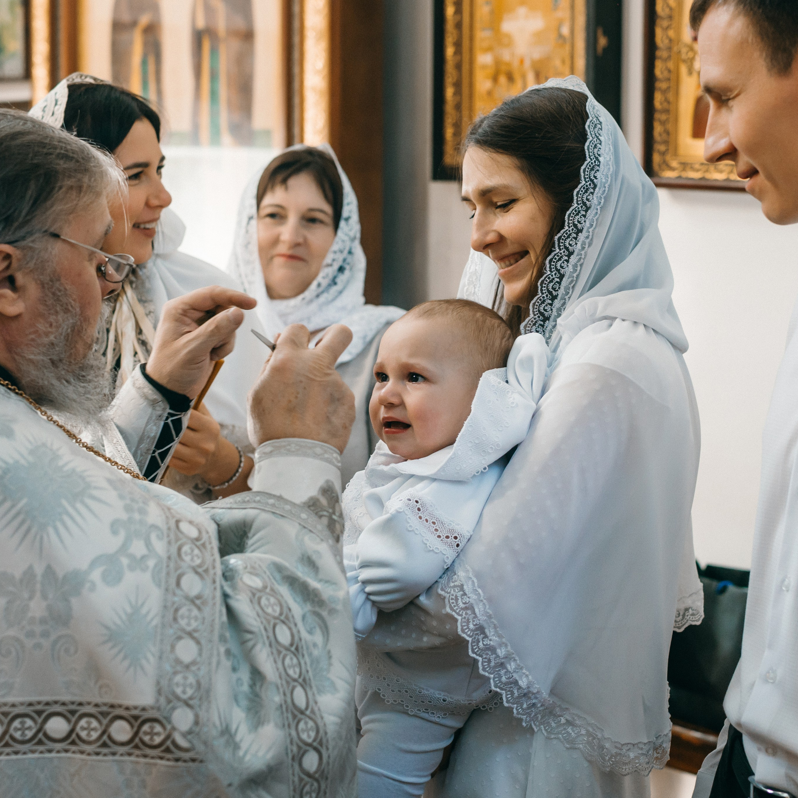 КРЕЩЕНИЕ ДИАНЫ В УСПЕНСКОМ АДМИРАЛТЕЙСКОМ ХРАМЕ. Фотограф в Воронеже Ксения Князева
