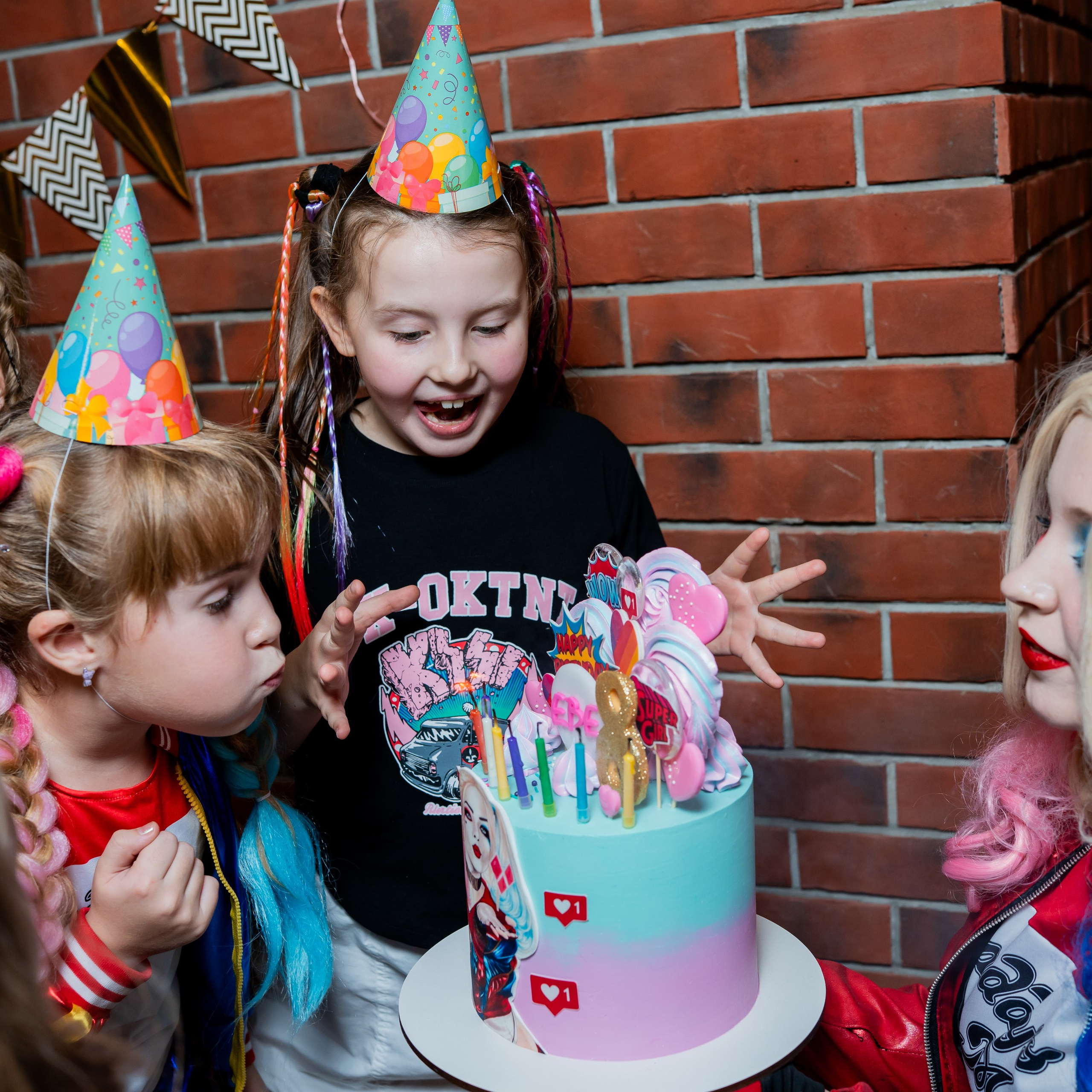 ДЕТСКИЙ ДЕНЬ РОЖДЕНИЯ С ХАРЛИ КВИНН. Фотограф в Воронеже Ксения Князева