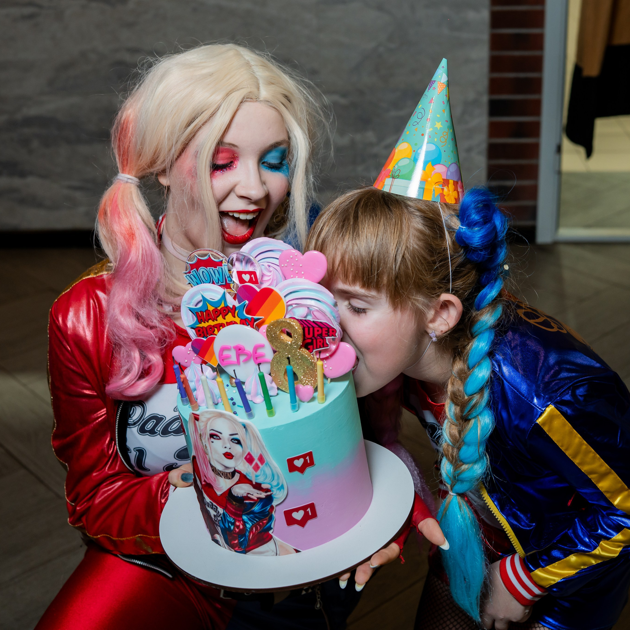 ДЕТСКИЙ ДЕНЬ РОЖДЕНИЯ С ХАРЛИ КВИНН. Фотограф в Воронеже Ксения Князева