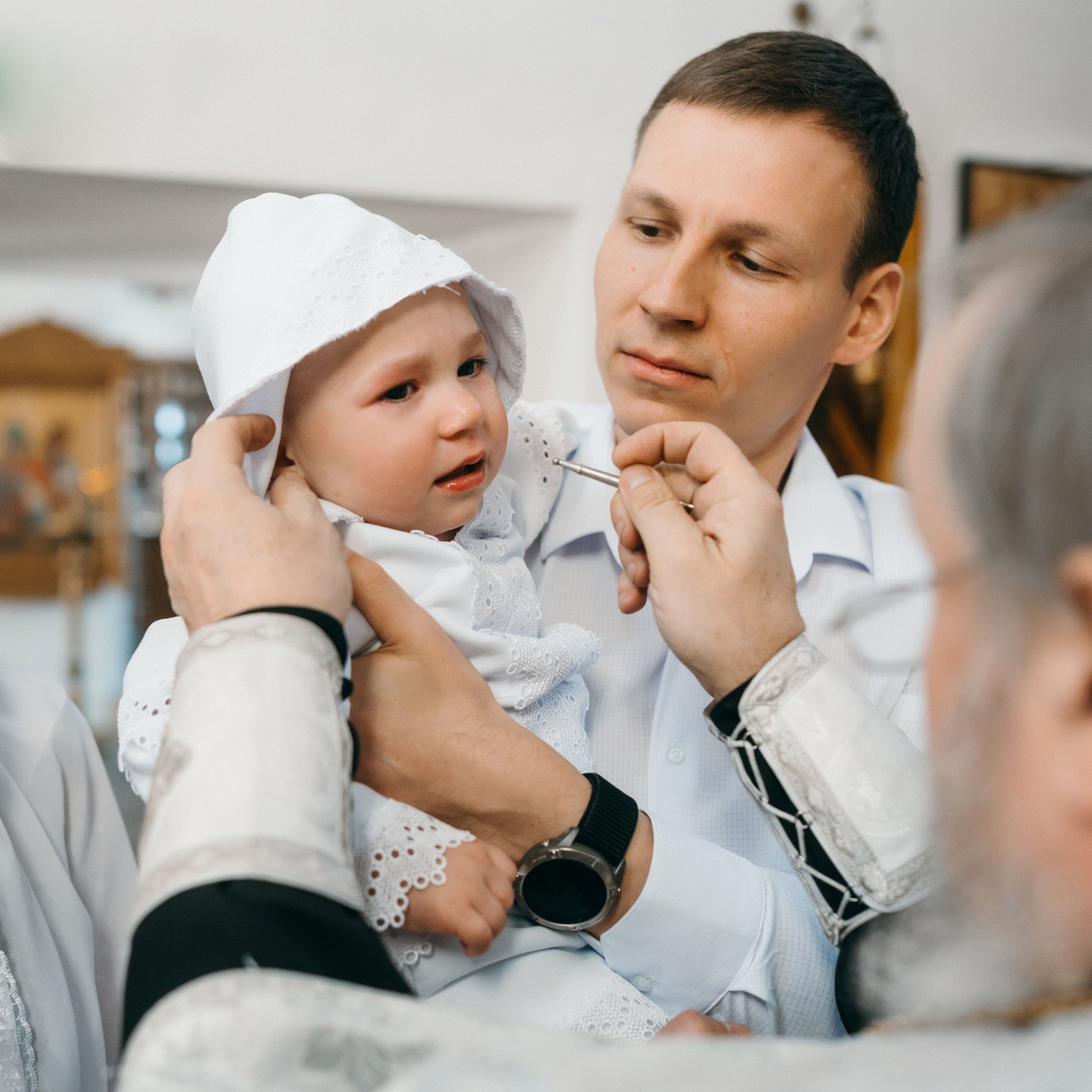 КРЕЩЕНИЕ ДИАНЫ В УСПЕНСКОМ АДМИРАЛТЕЙСКОМ ХРАМЕ. Фотограф в Воронеже Ксения Князева
