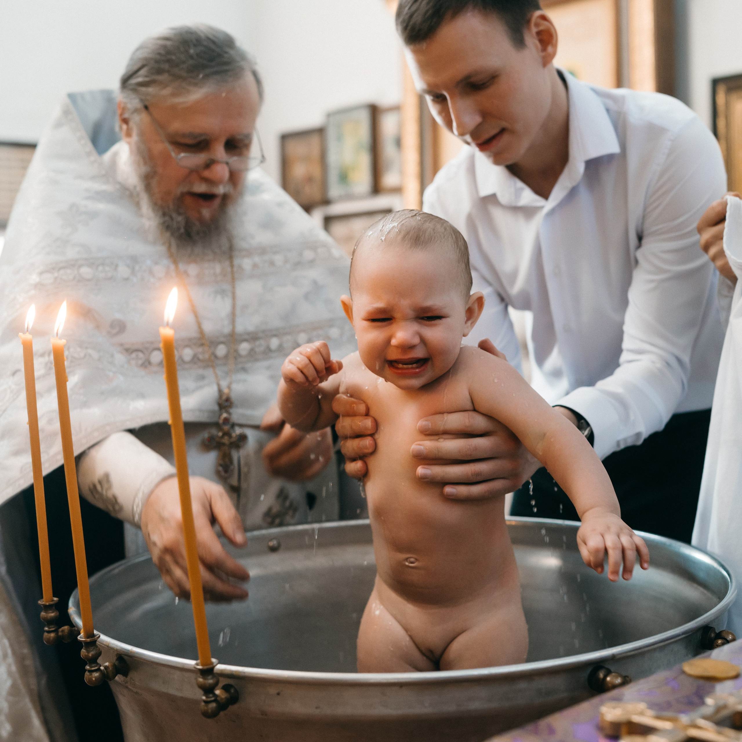 КРЕЩЕНИЕ ДИАНЫ В УСПЕНСКОМ АДМИРАЛТЕЙСКОМ ХРАМЕ. Фотограф в Воронеже Ксения Князева