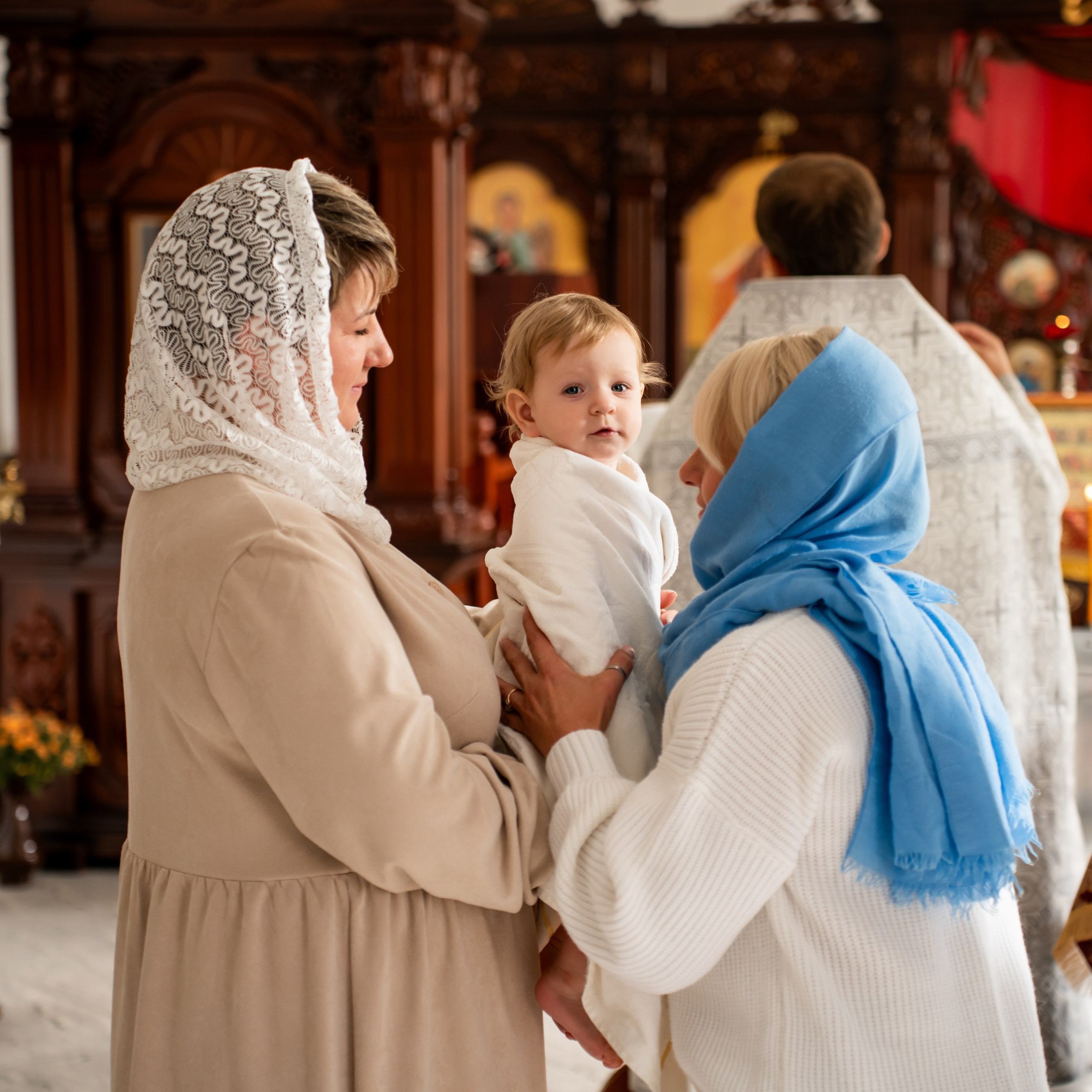КРЕЩЕНИЕ МИРОСЛАВЫ В ЦЕРКВИ СПАСА ВСЕМИЛОСТИВОГО. Фотограф в Воронеже Ксения Князева