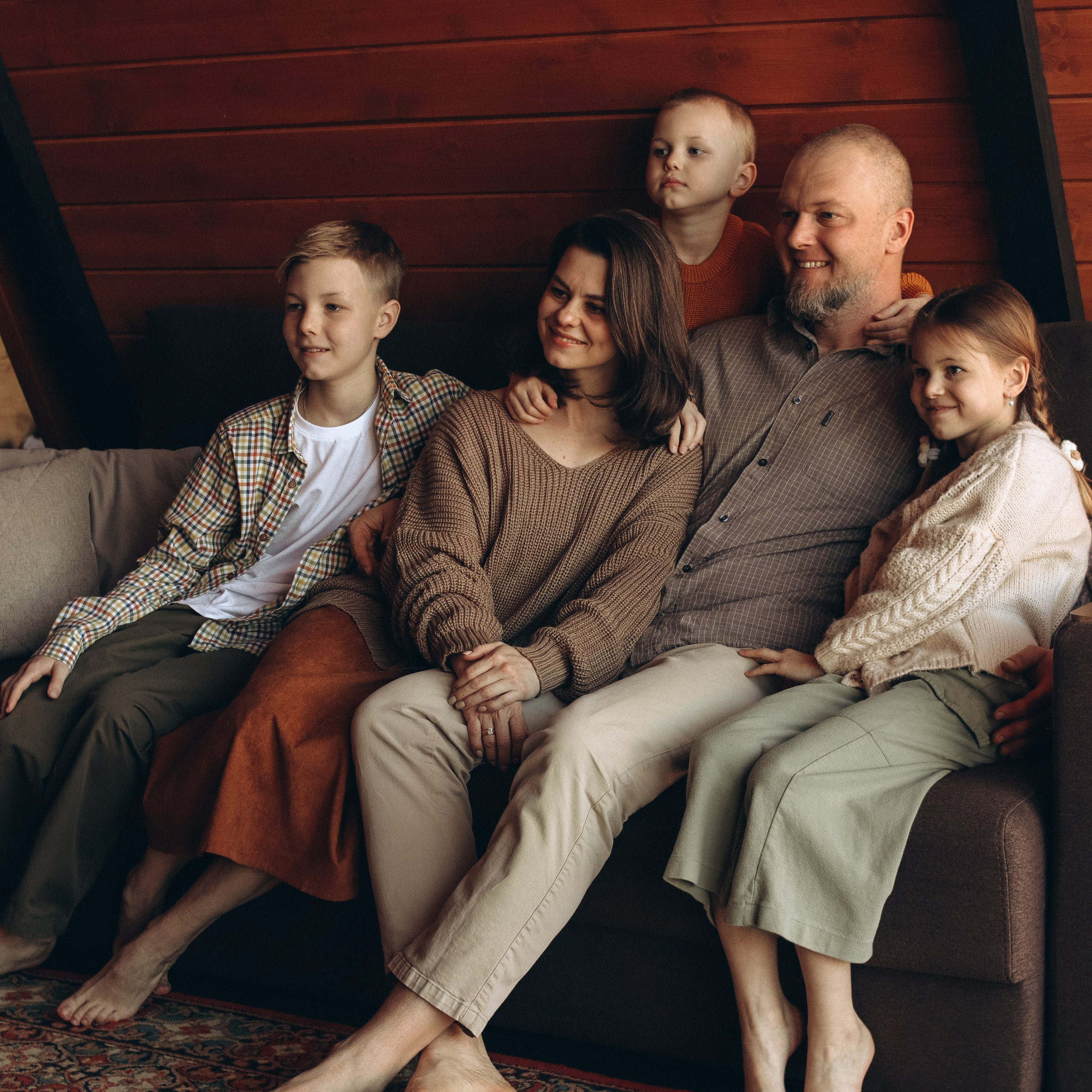 Теплое, семейное…