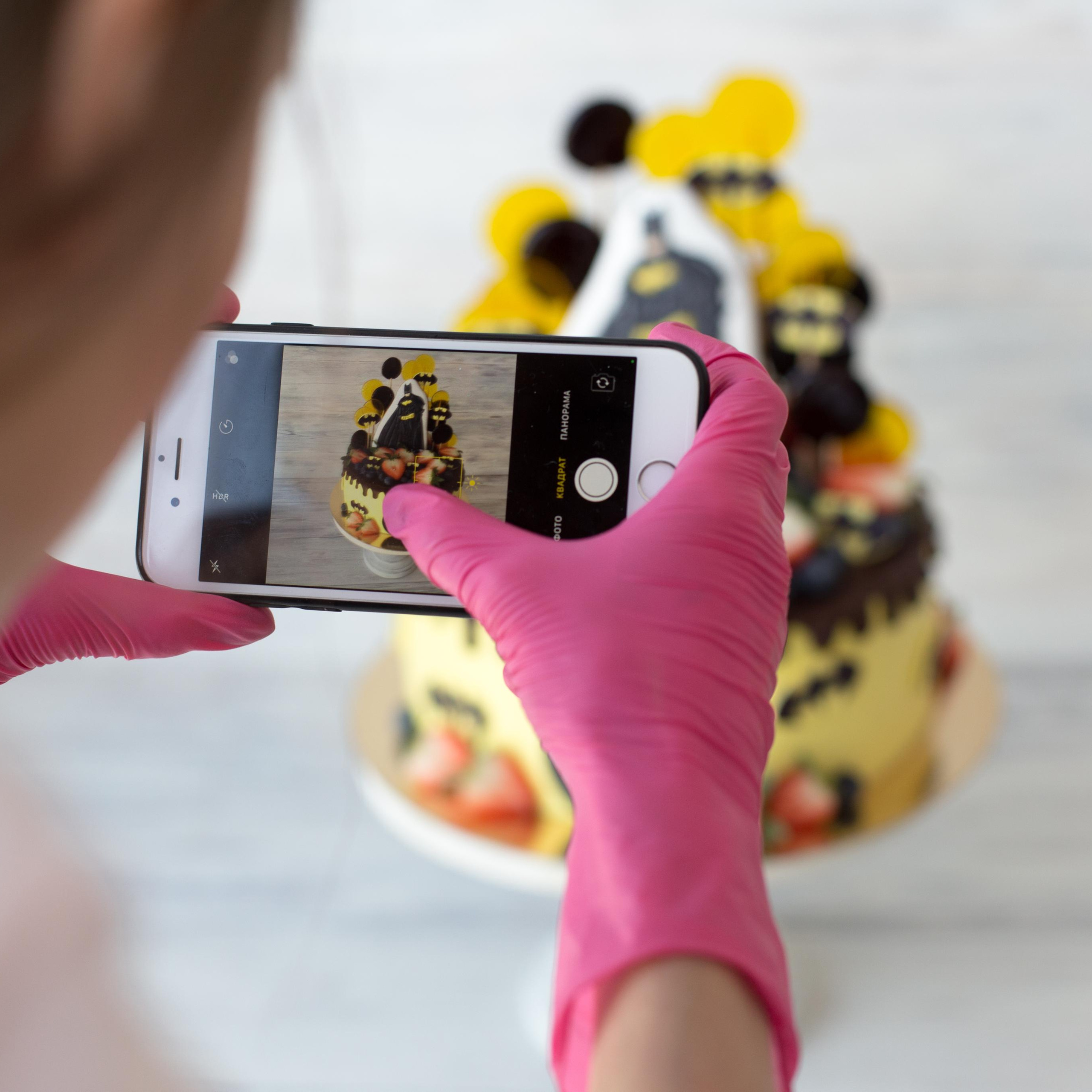 Контент съемка для кондитера