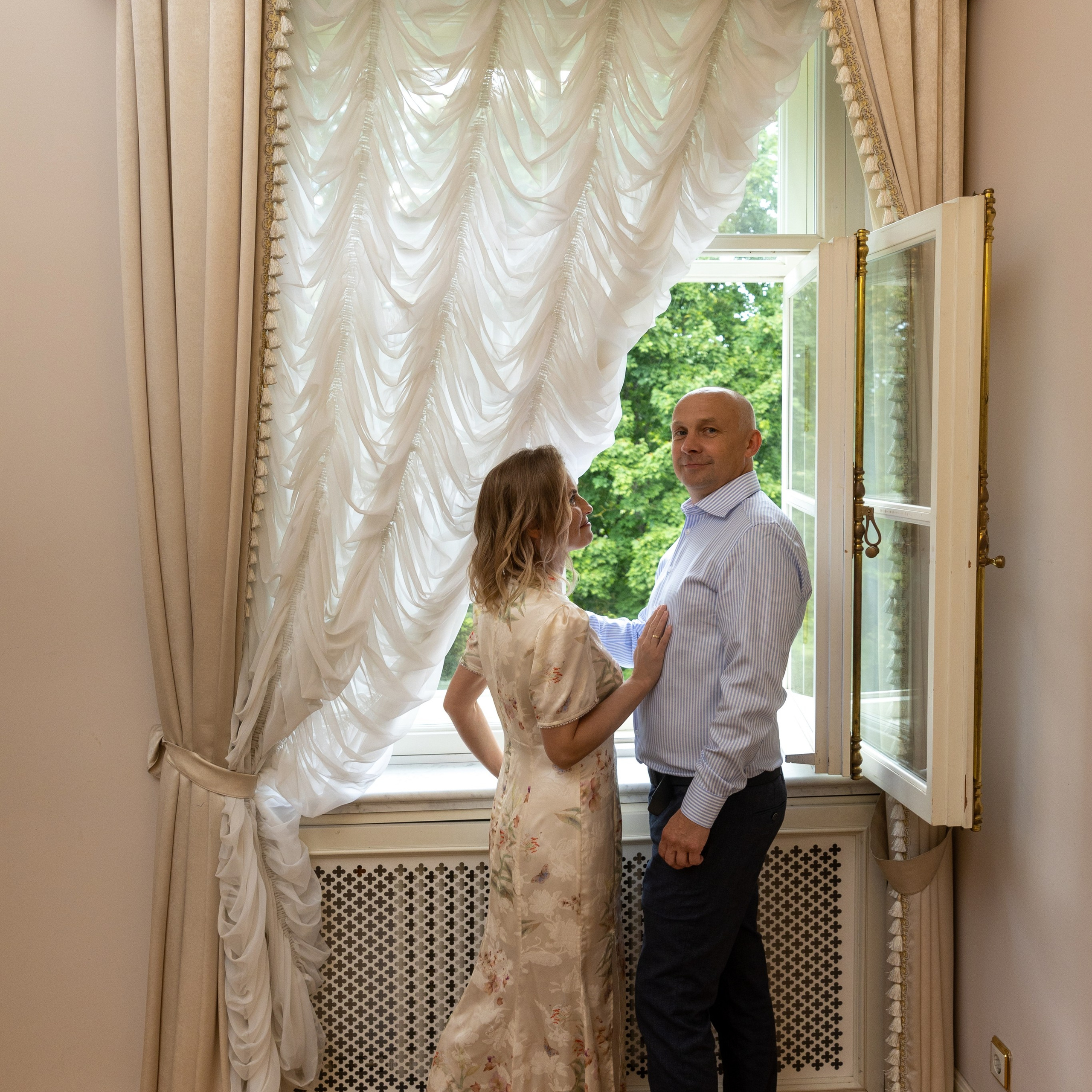 Розовая свадьба Павла и Ксении