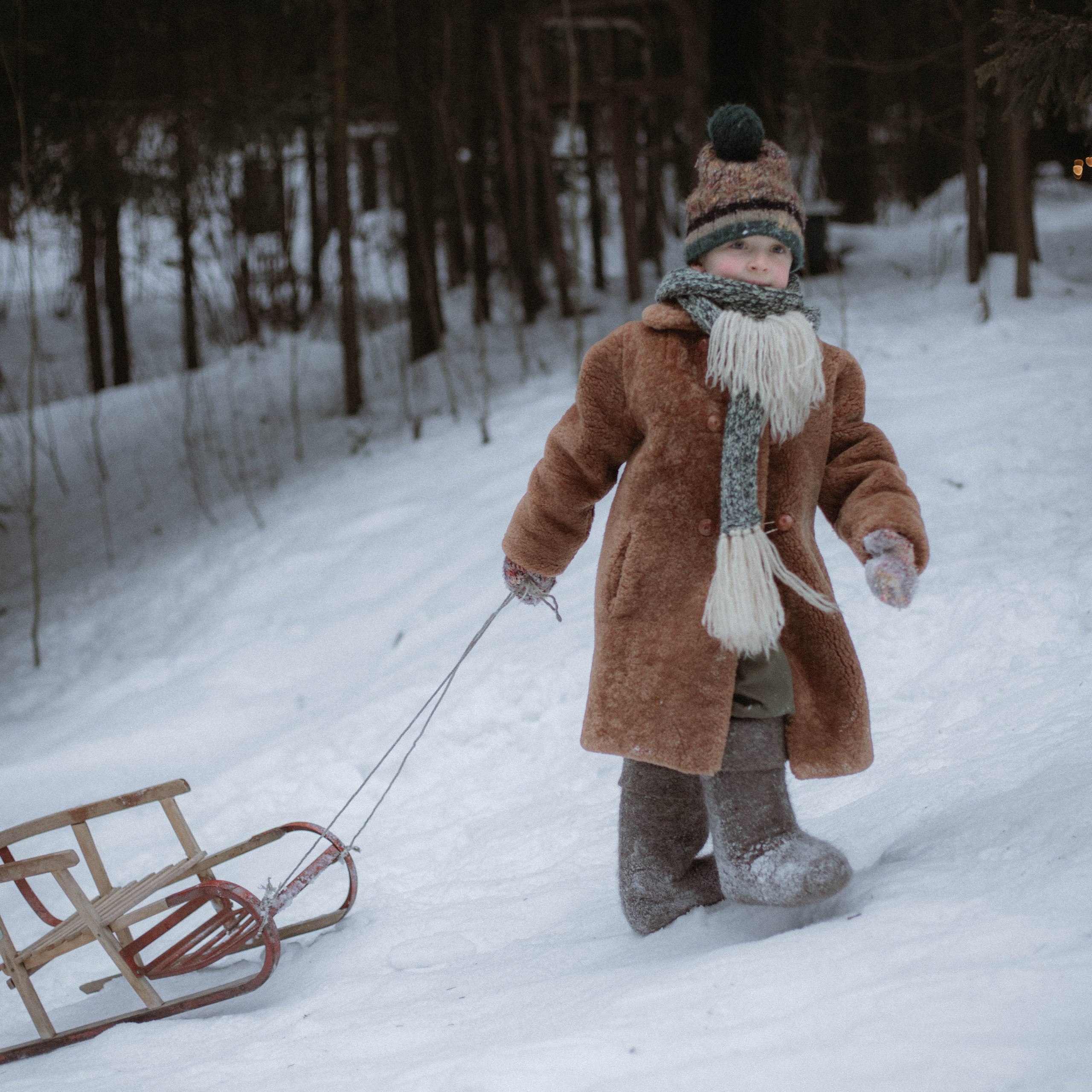 У бабушки и дедушки
