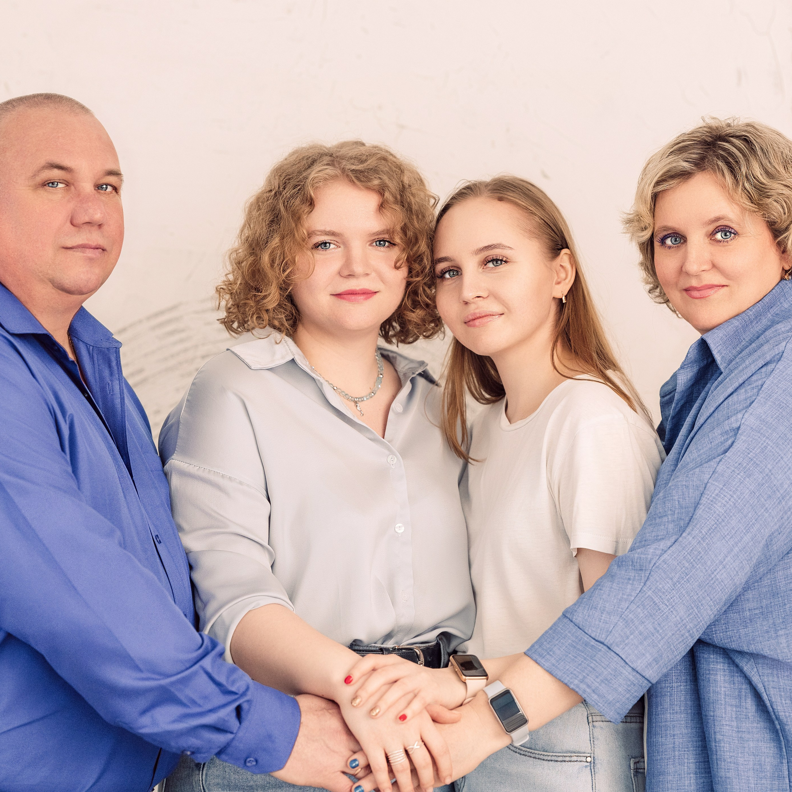 Семейная съемка в студии