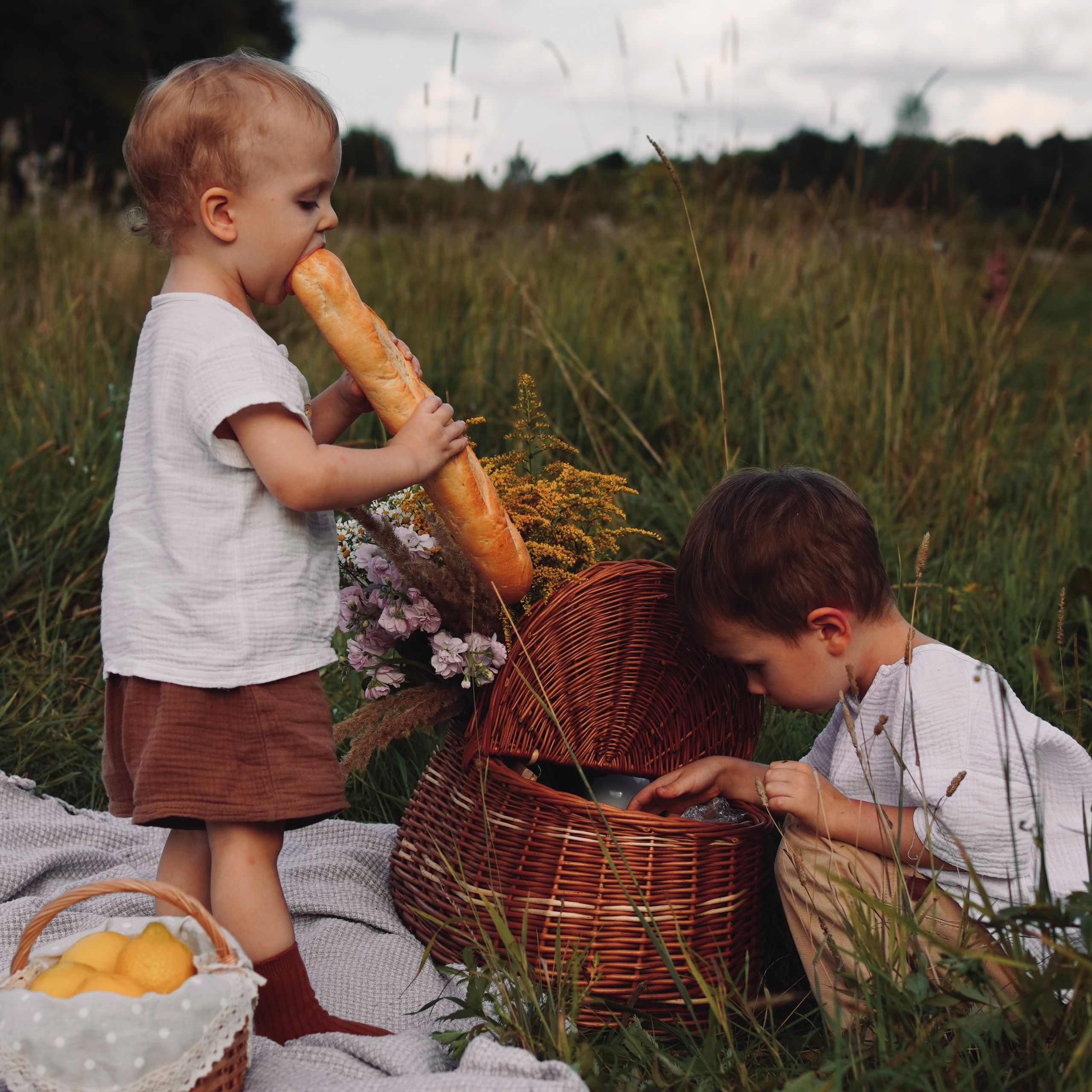 Прогулка в августе