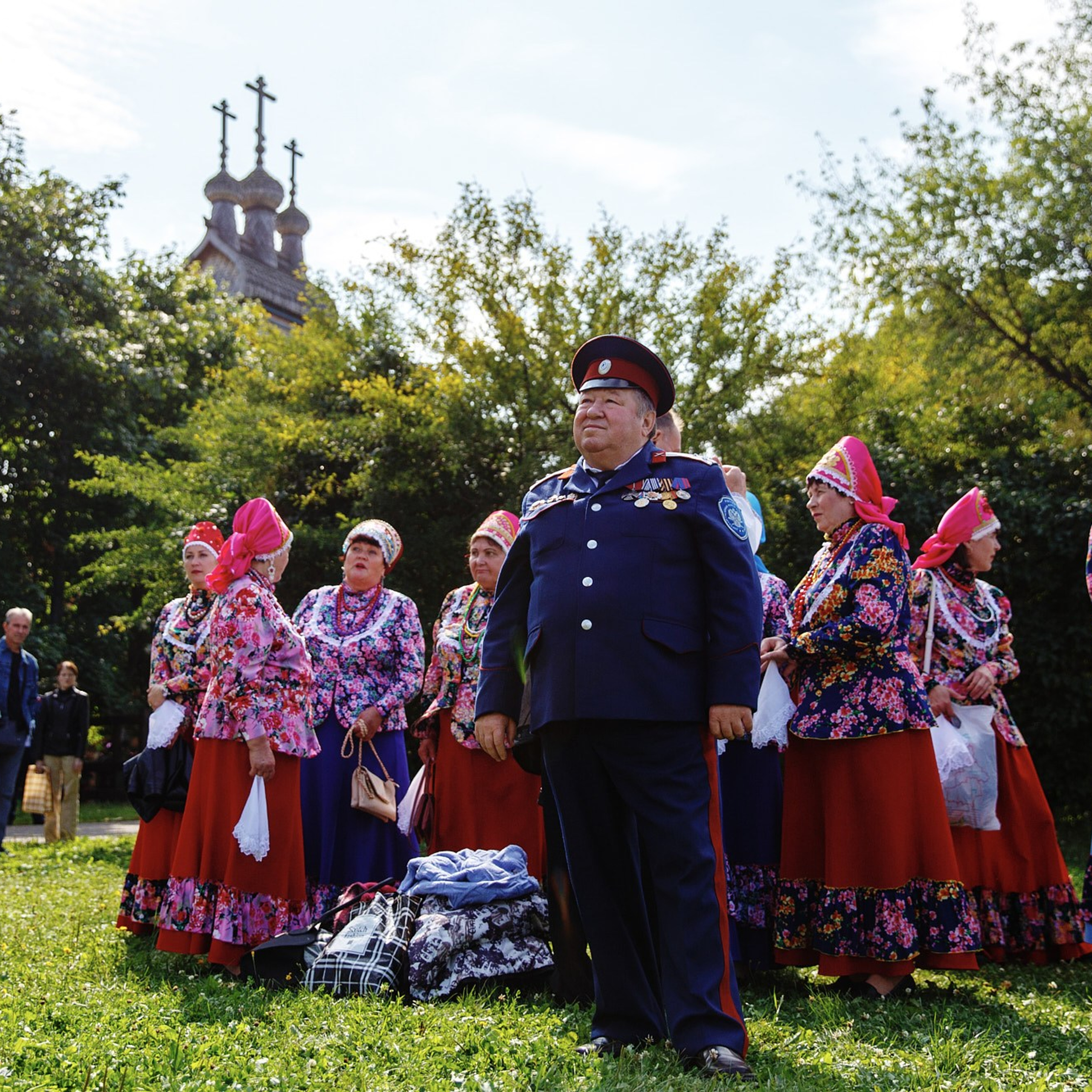 Репортажная съёмка фестиваля «Казачья станица»