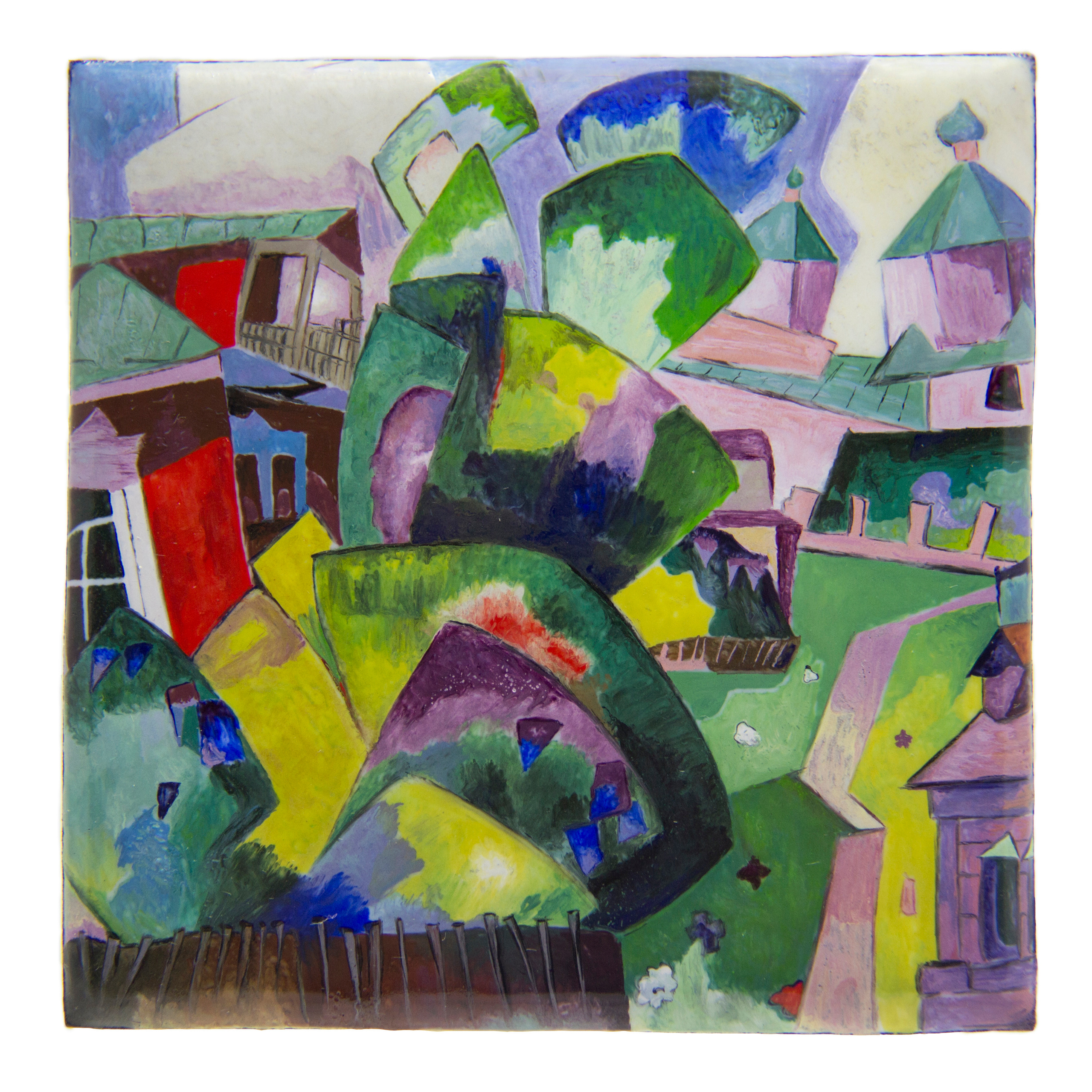 Лентулов-Ростовская. Художник Яна Ростовская. Живопись по эмали.