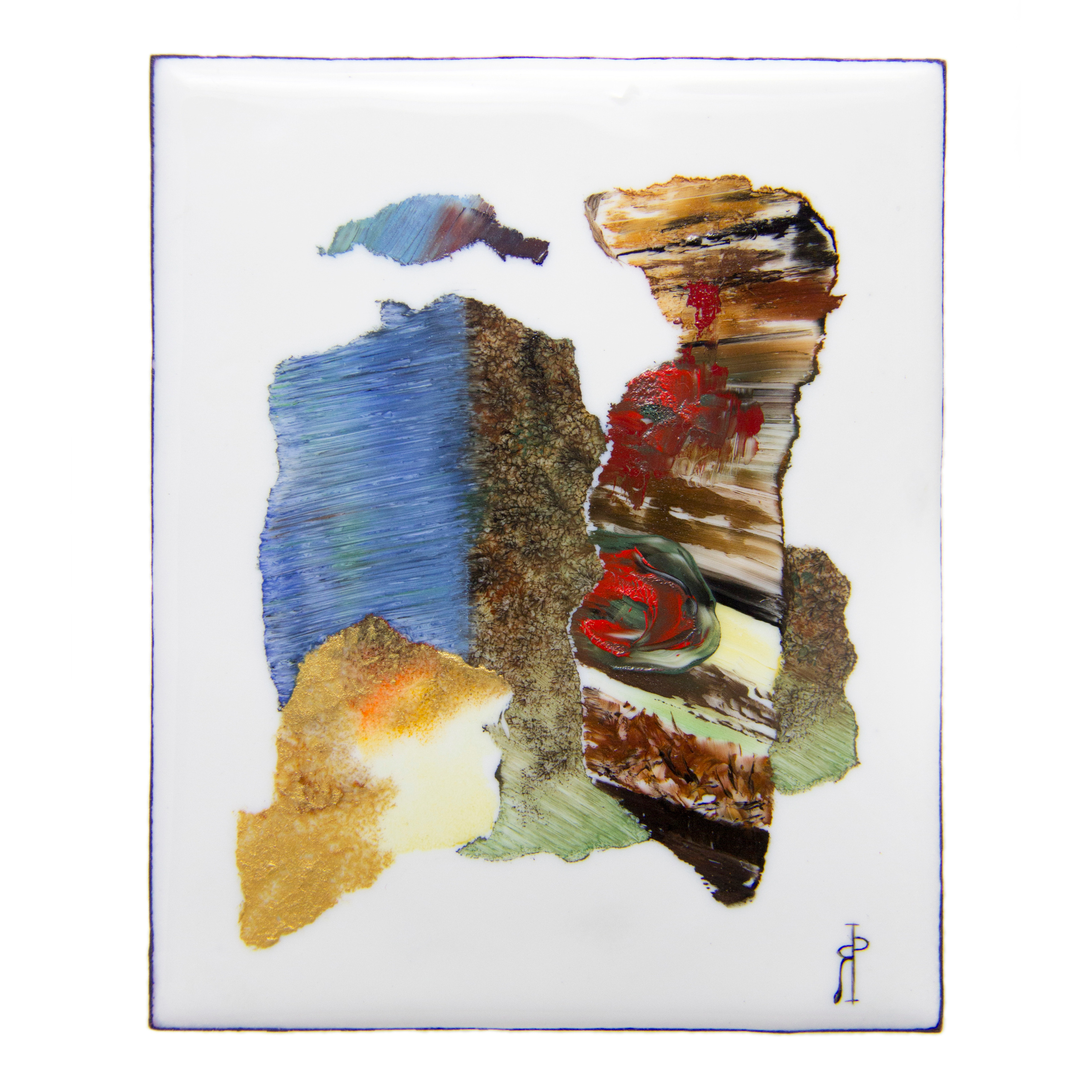 Ленина-Ростовская. Художник Яна Ростовская. Живопись по эмали.