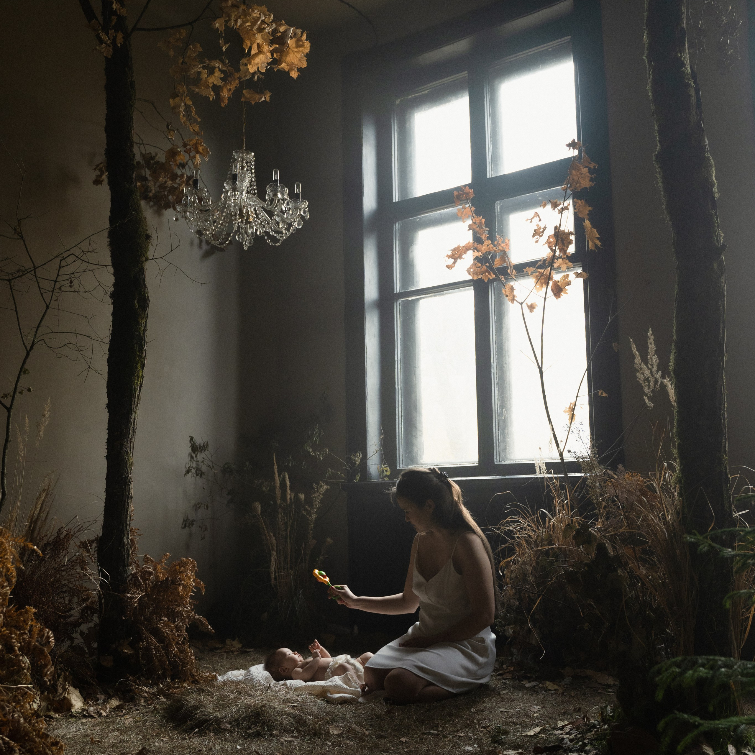 Мама с малышкой