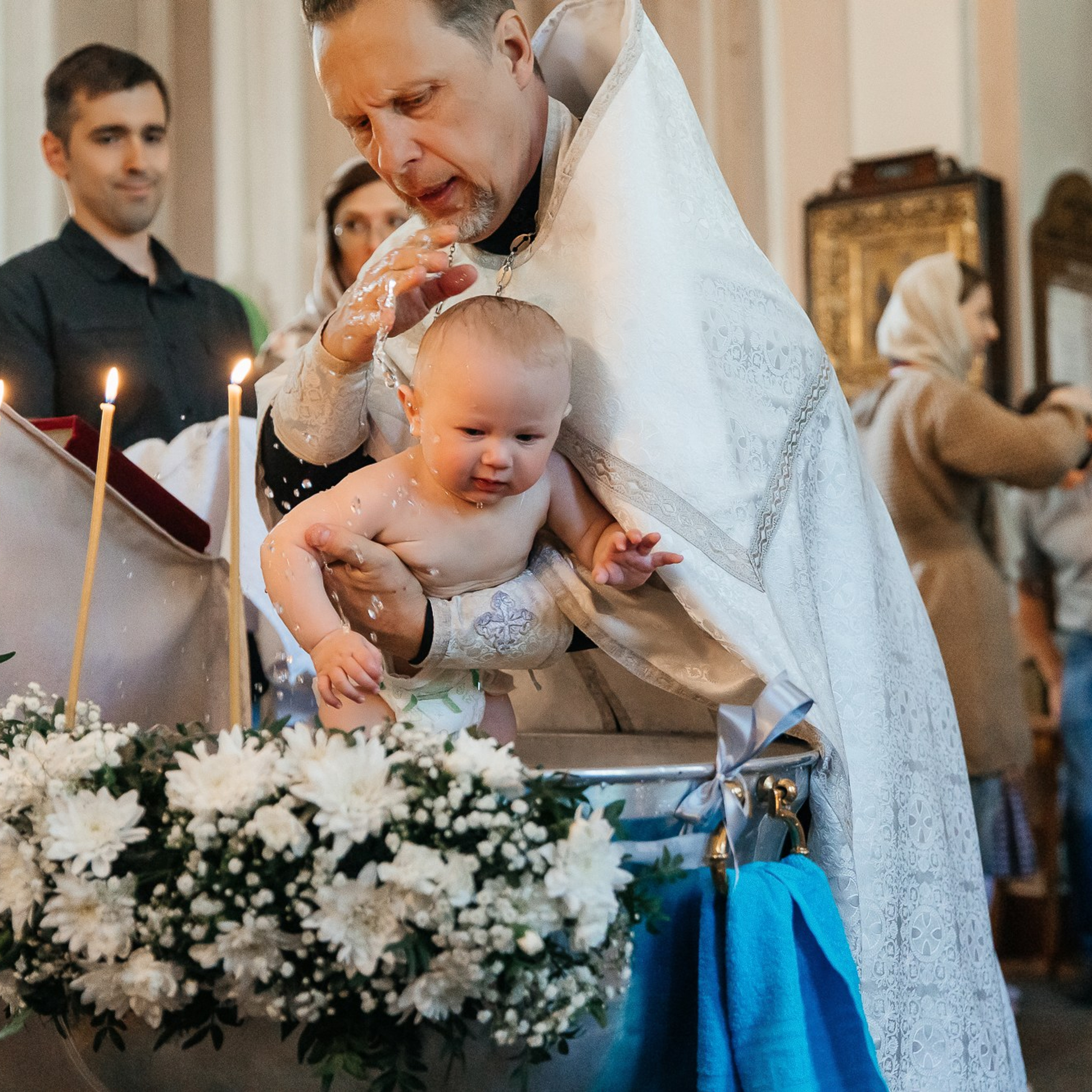 Таинство крещения Дмитрия (28 мая 2023)