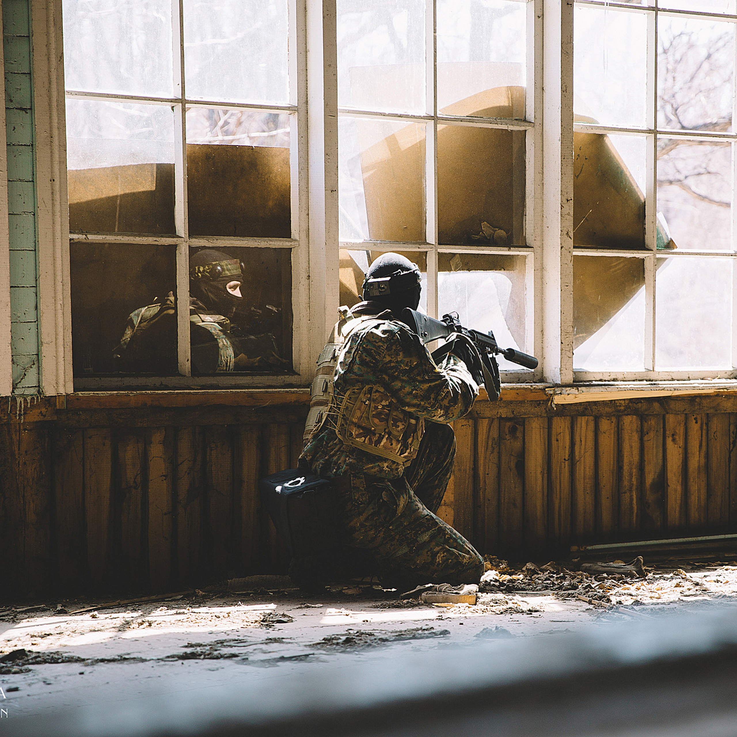 Лазертаг (22 апреля 2018)