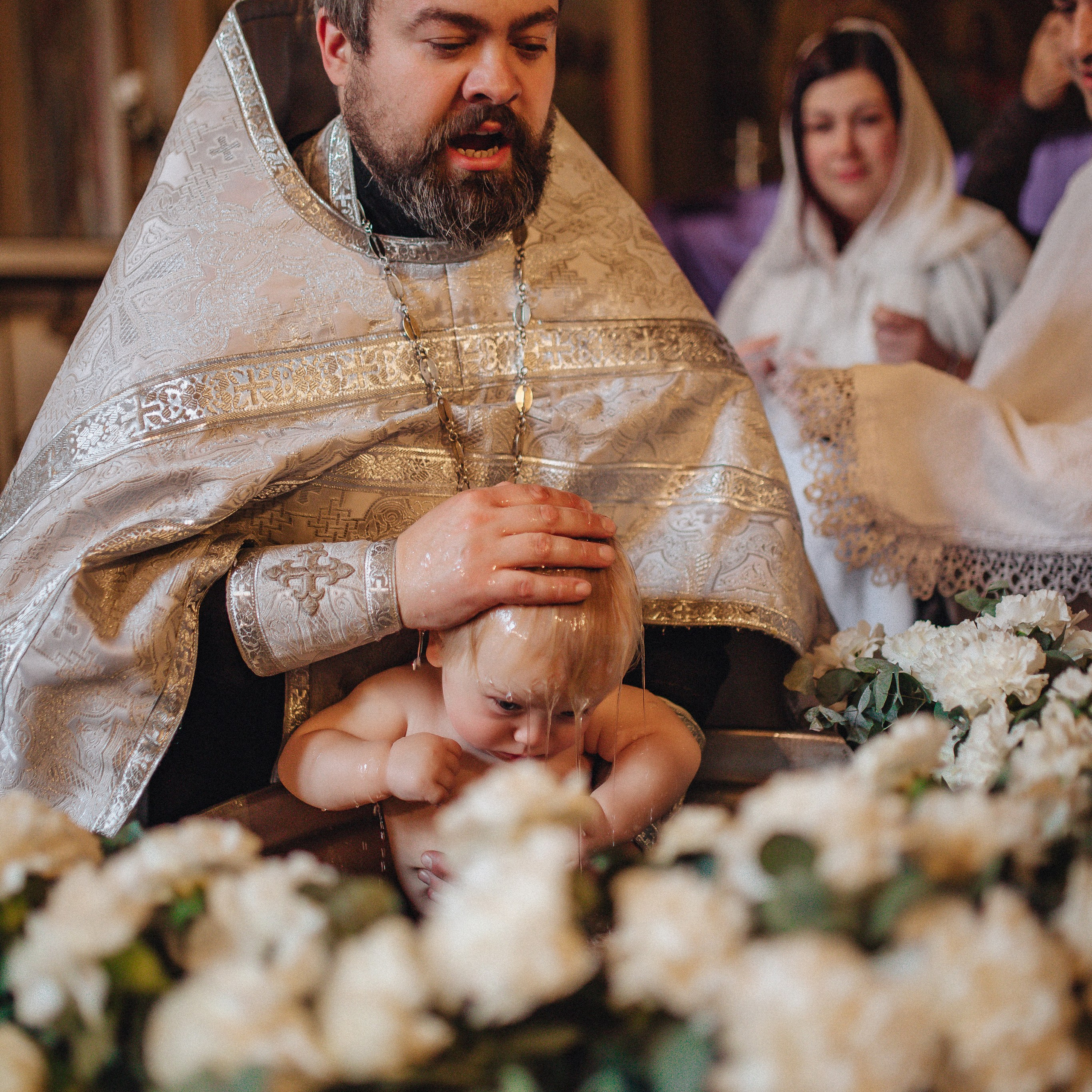 Таинство Крещения Глеба