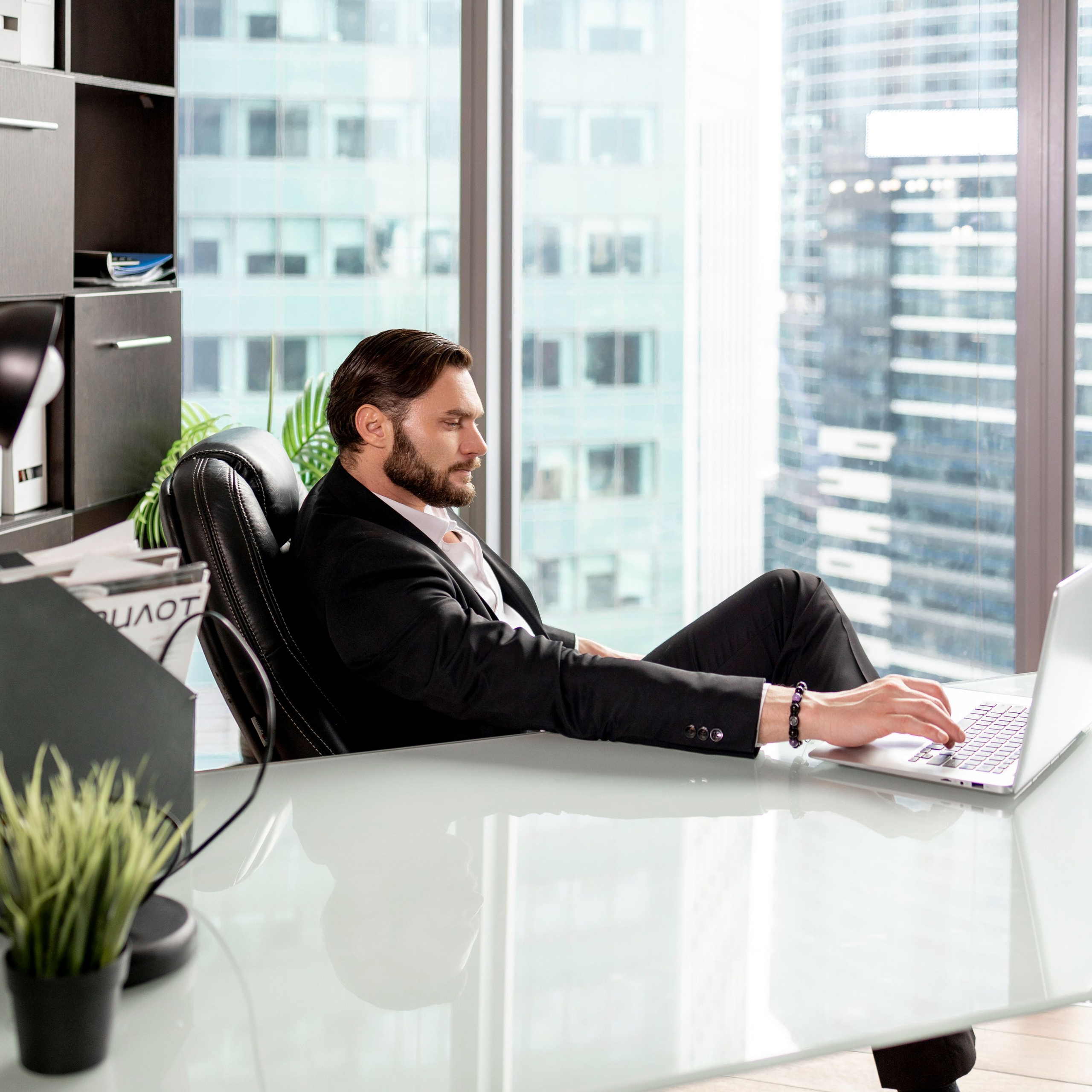 Мужской бизнес портрет