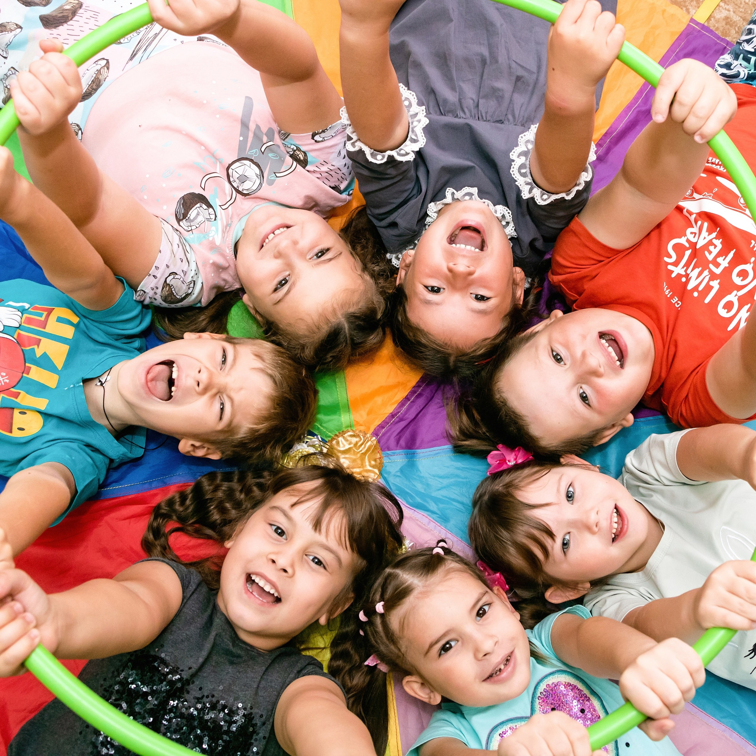 Съёмка в детском саду.