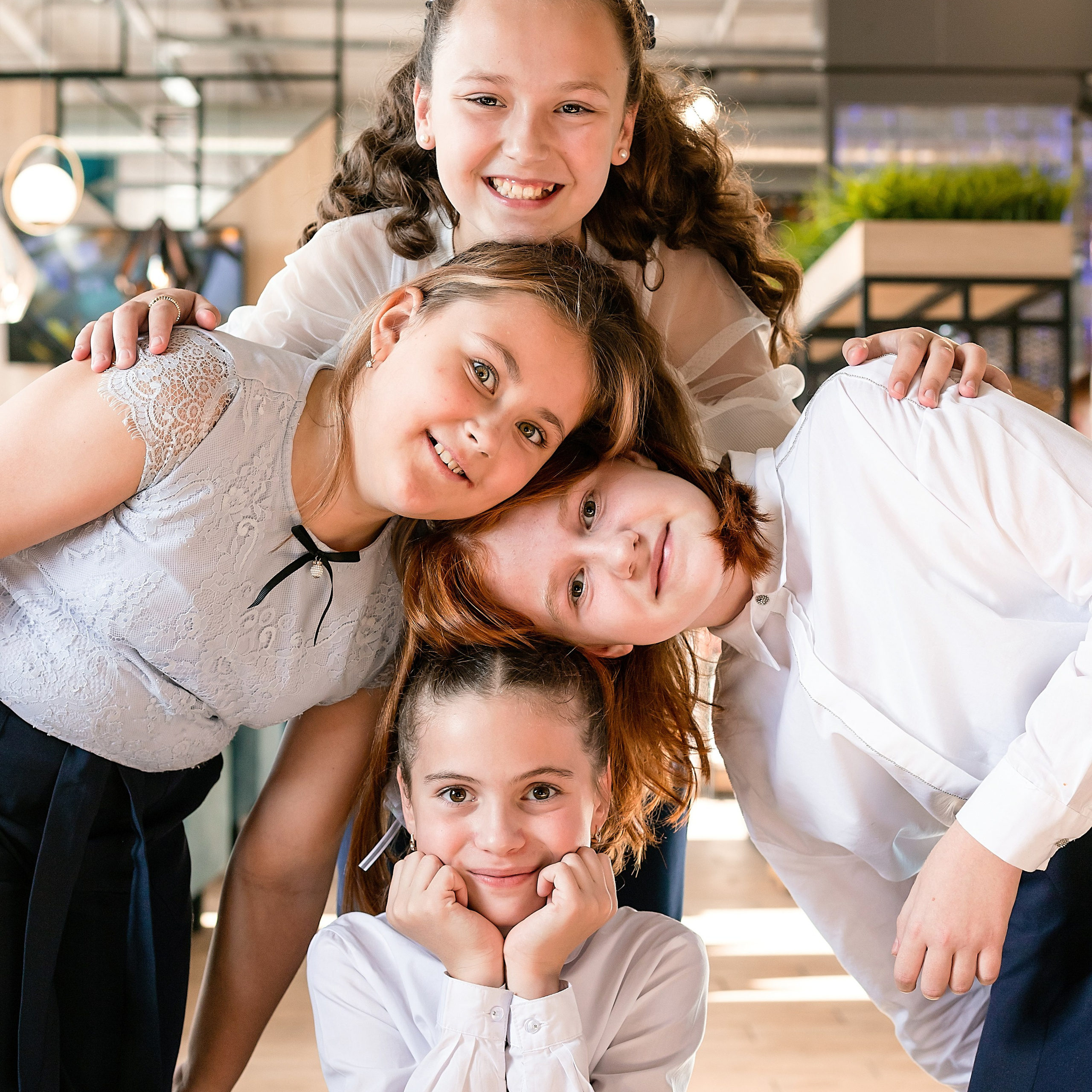 4 класс. Съёмка в кафе.