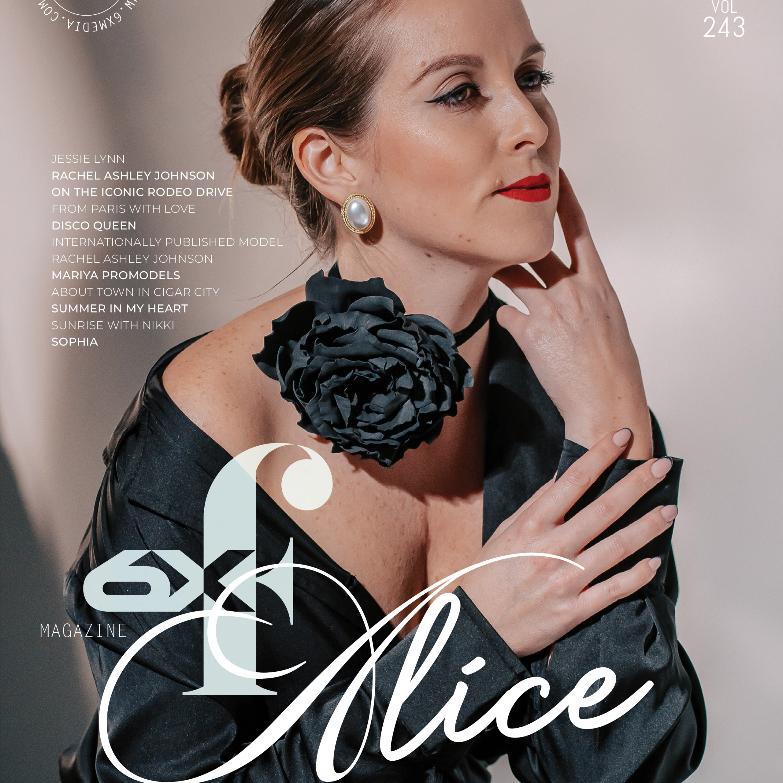 Обложка журнала и публикация в 6XF Атланта