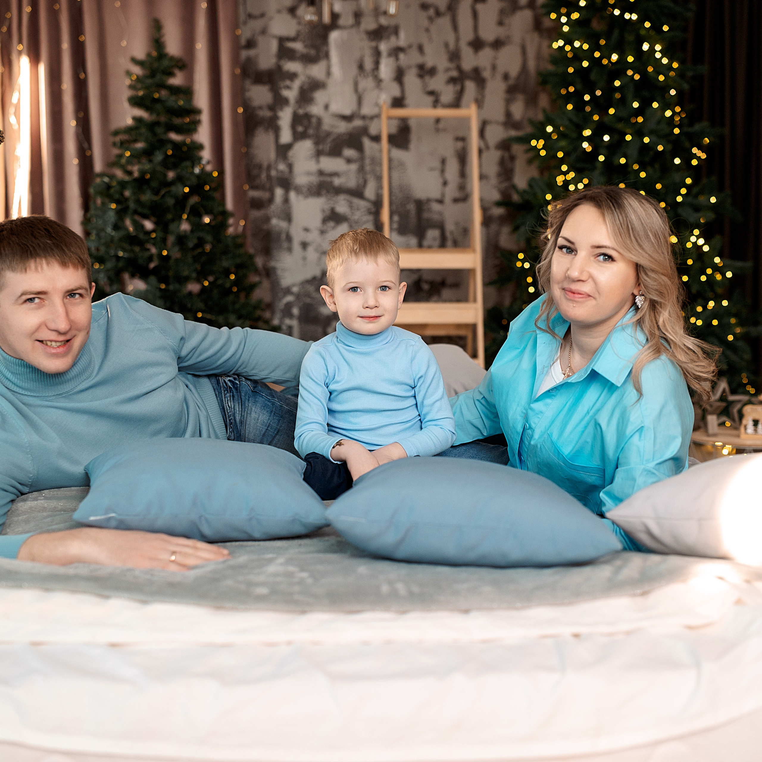 Кристина, Николай и Рома