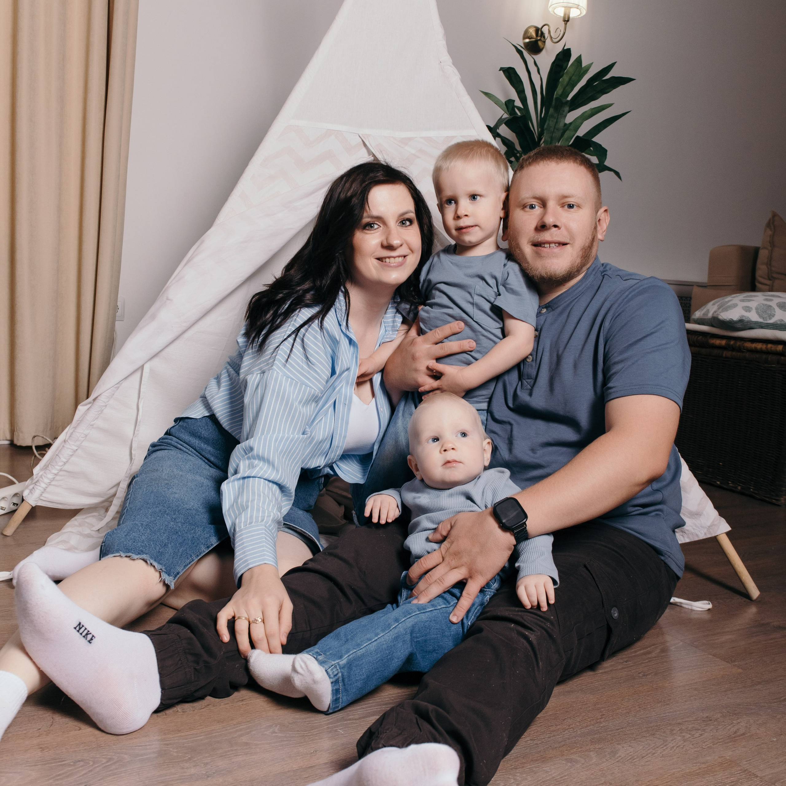 Семья Кузнеченко