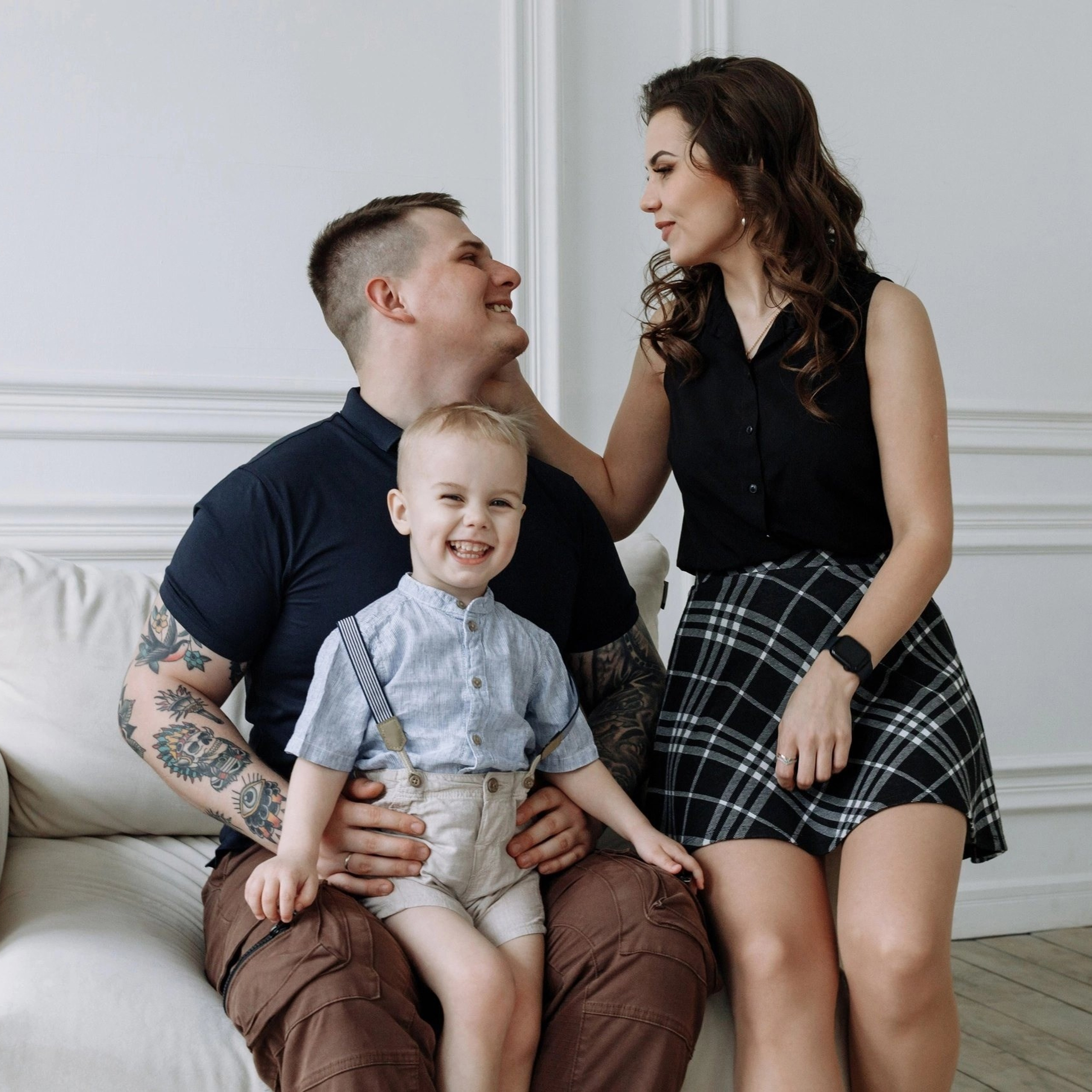 Даня, Мария и Никита