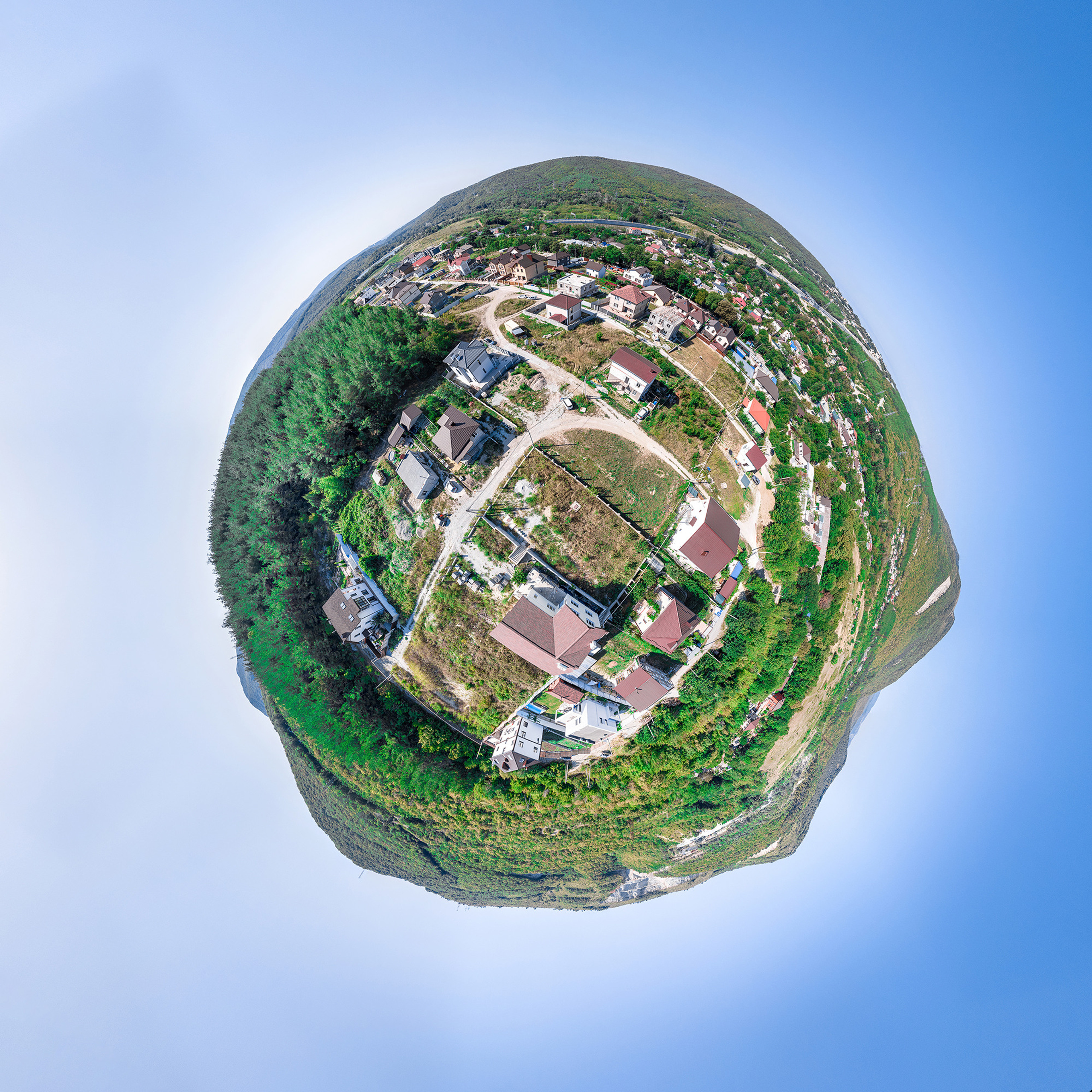 Дом под чистовую отделку в пос. Светлый. Съемка для а. н. «Центр», Геленджик