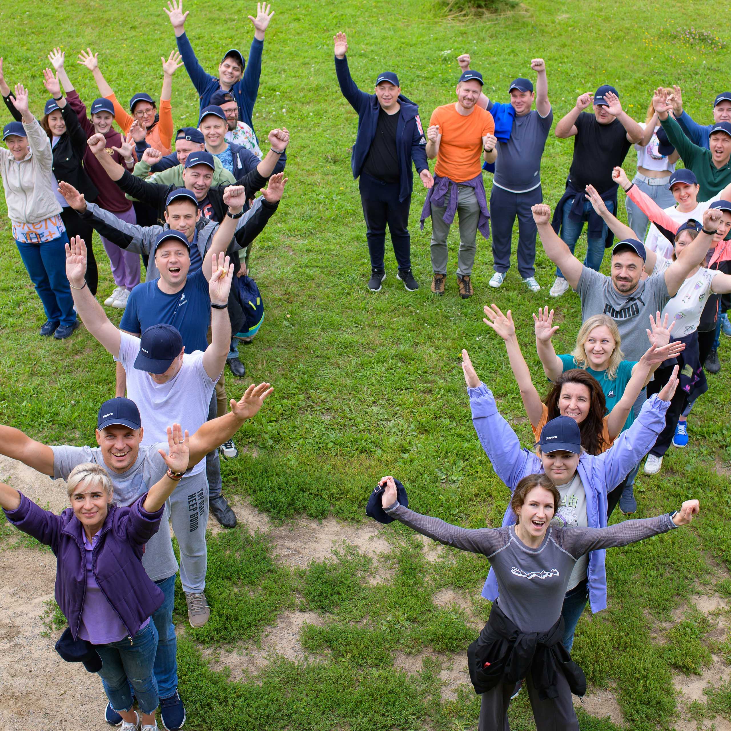 Репортаж тимбилдинга компании Сэппра