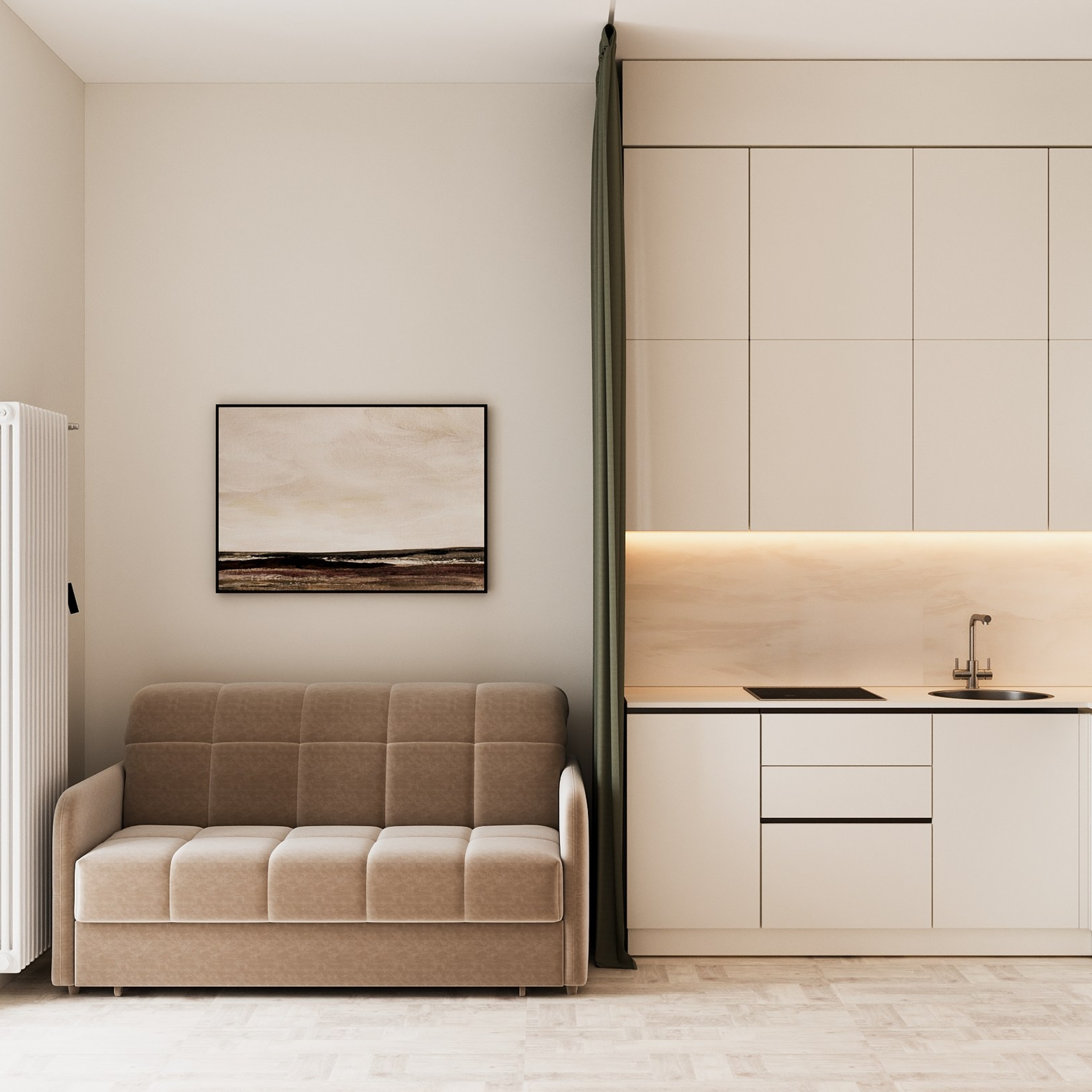 Кухня-гостиная