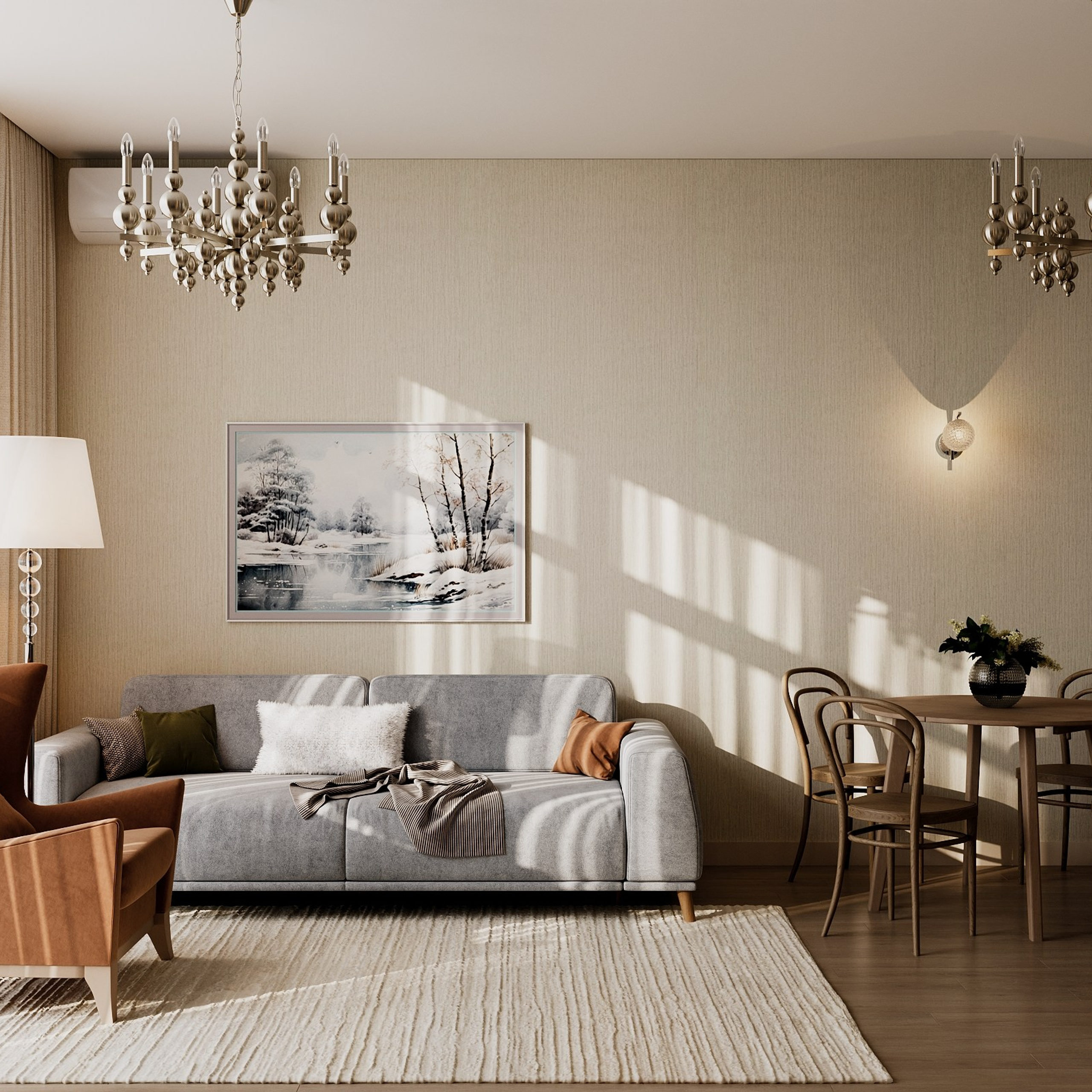 Кухня —гостиная Финал