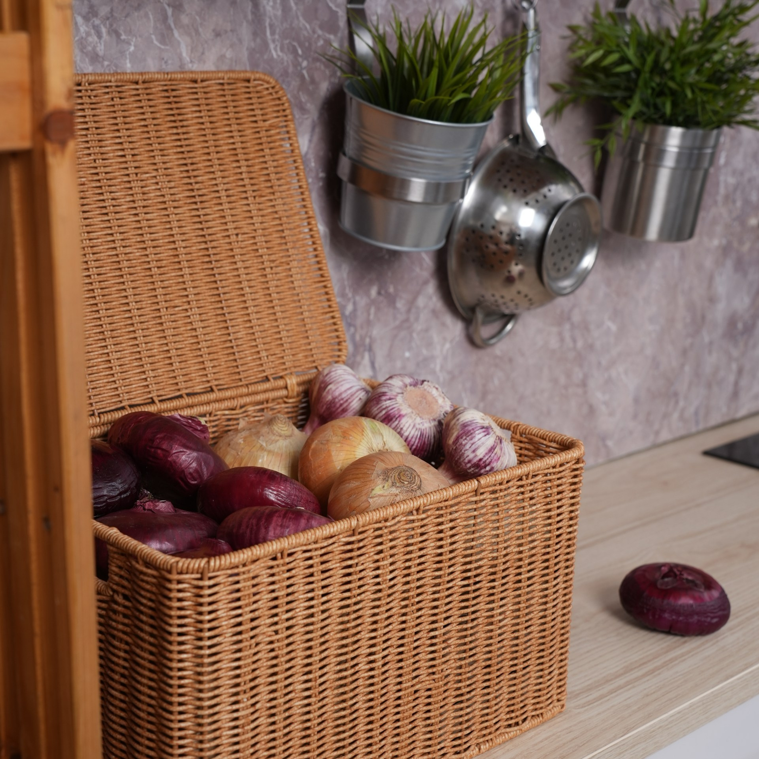 Фотосъемка плетеных корзин для Wildberries и Ozon