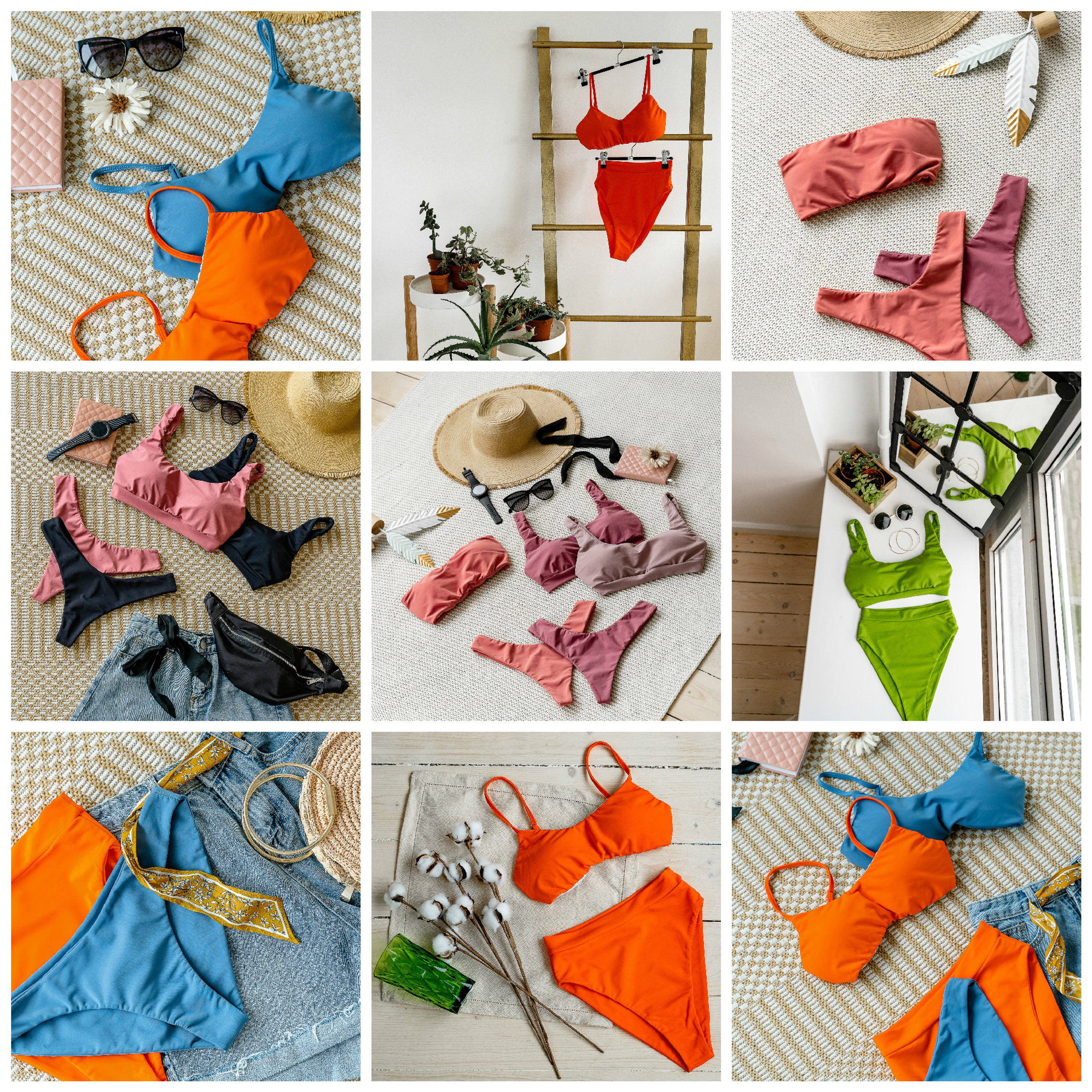 Купальники (визуальный контен для инстаграм @berry_bikini)